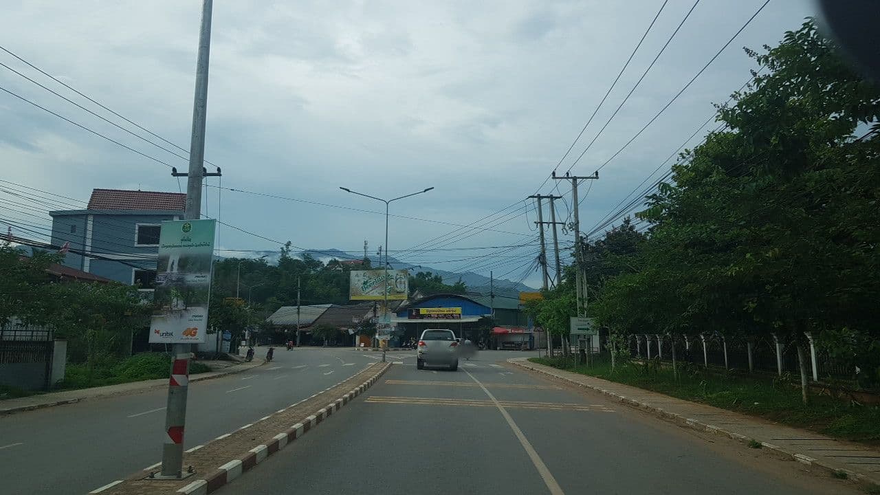 Street view near Sivilay Guesthouse, Muang Xay — © mimivte (CC BY-SA · Mapillary)