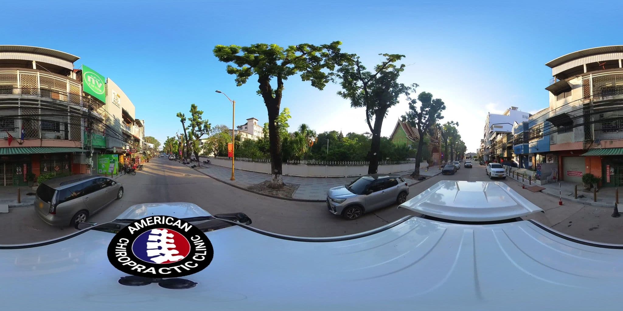 Street view near 1M Hotel, Vientiane