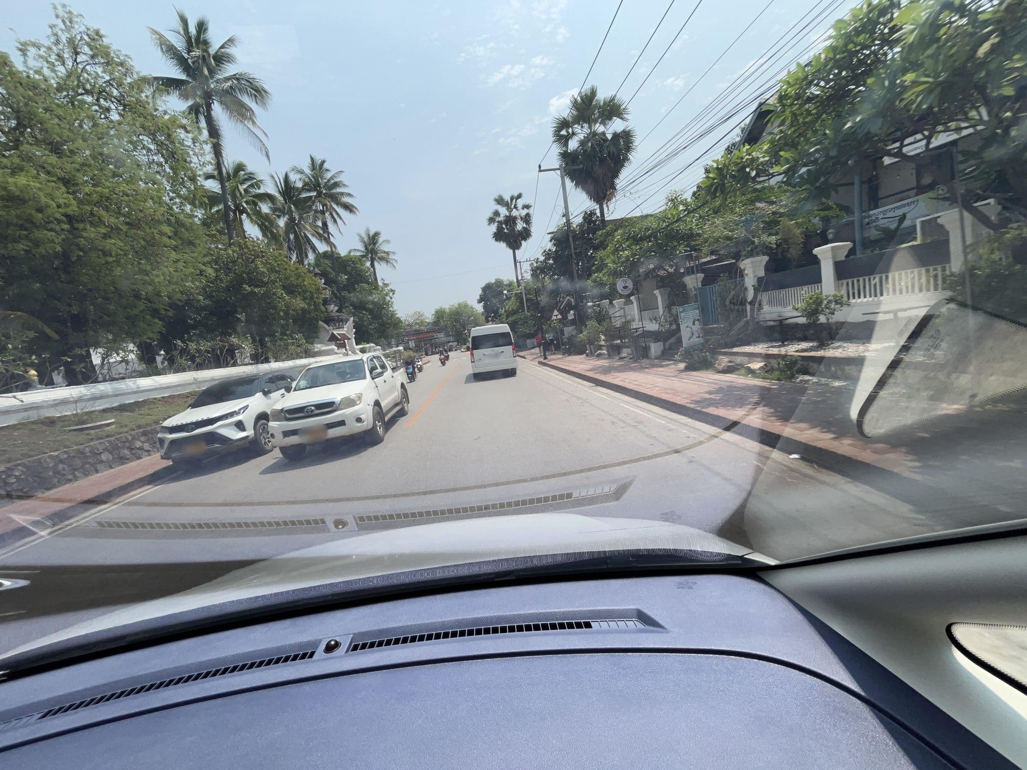Street view near Vongprachan Backpackers Host, Luang Prabang — © naokiosaka (CC BY-SA · Mapillary)