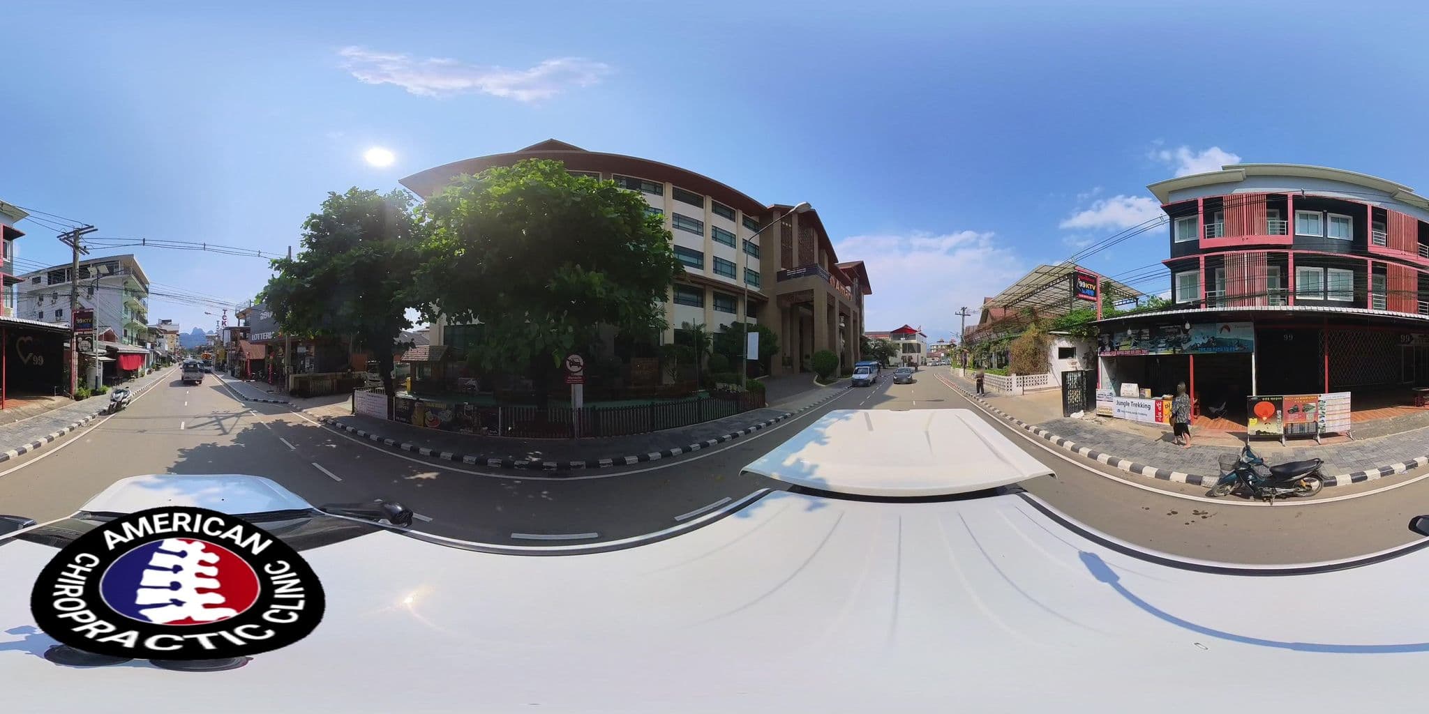 Street view near Vang Vieng Freedom Hostel, Vang Vieng