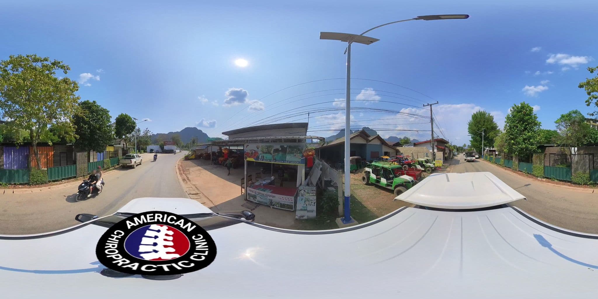 Street view near Kong resort, Vang Vieng