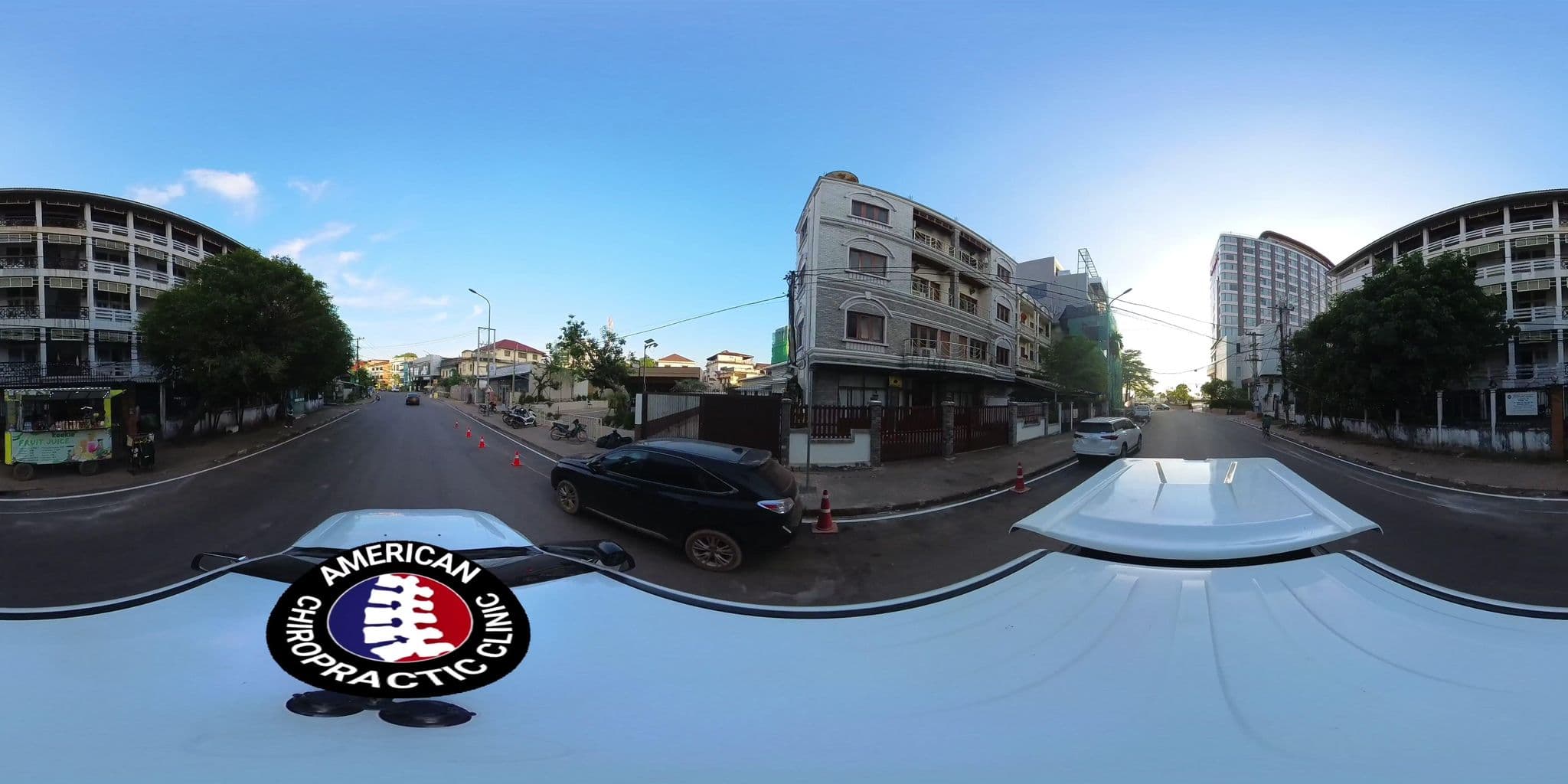 Street view near Ali Backpackers, Vientiane