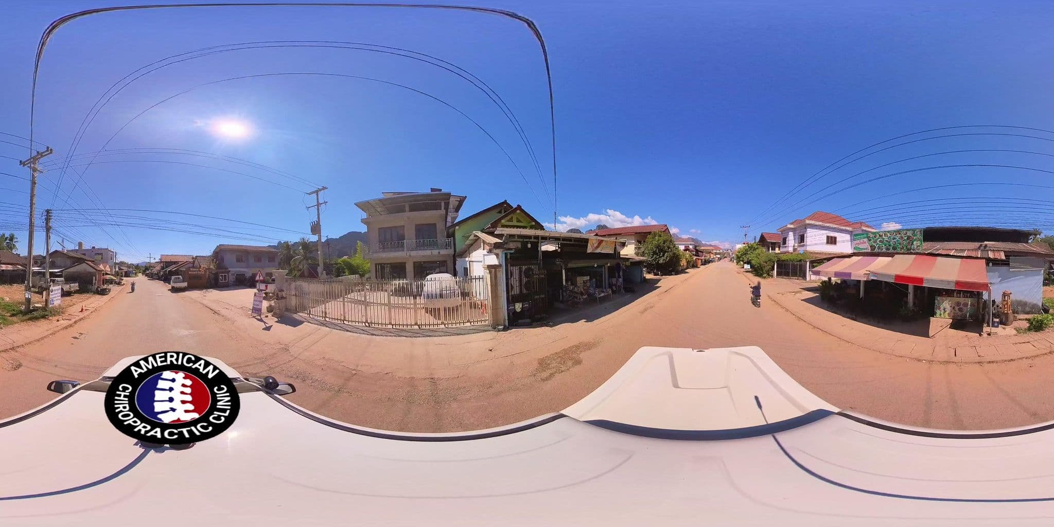 Street view near Vang Vieng Remember Hotel, Vang Vieng