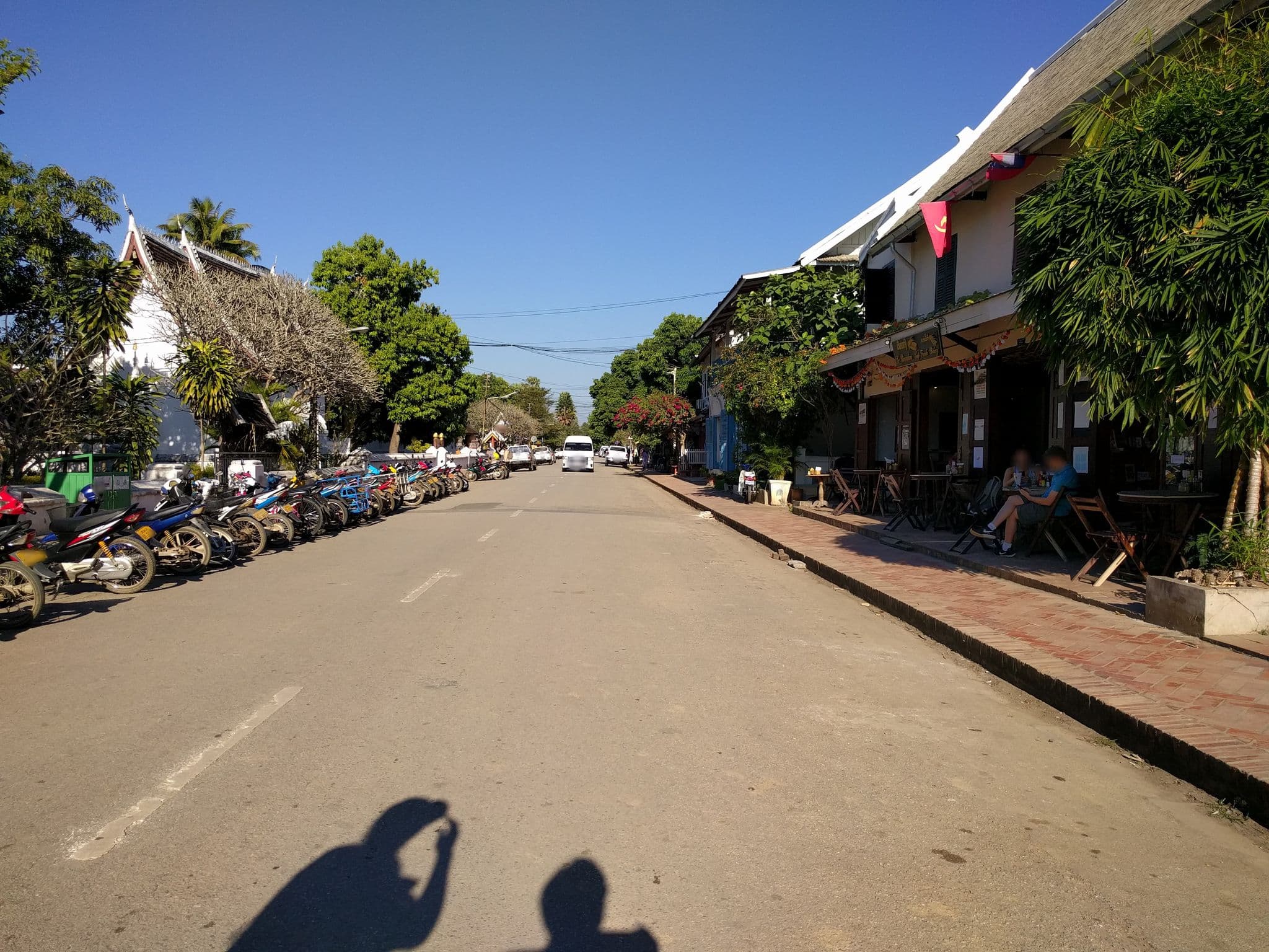 Street view near The View Pavilion Hotel, Luang Prabang