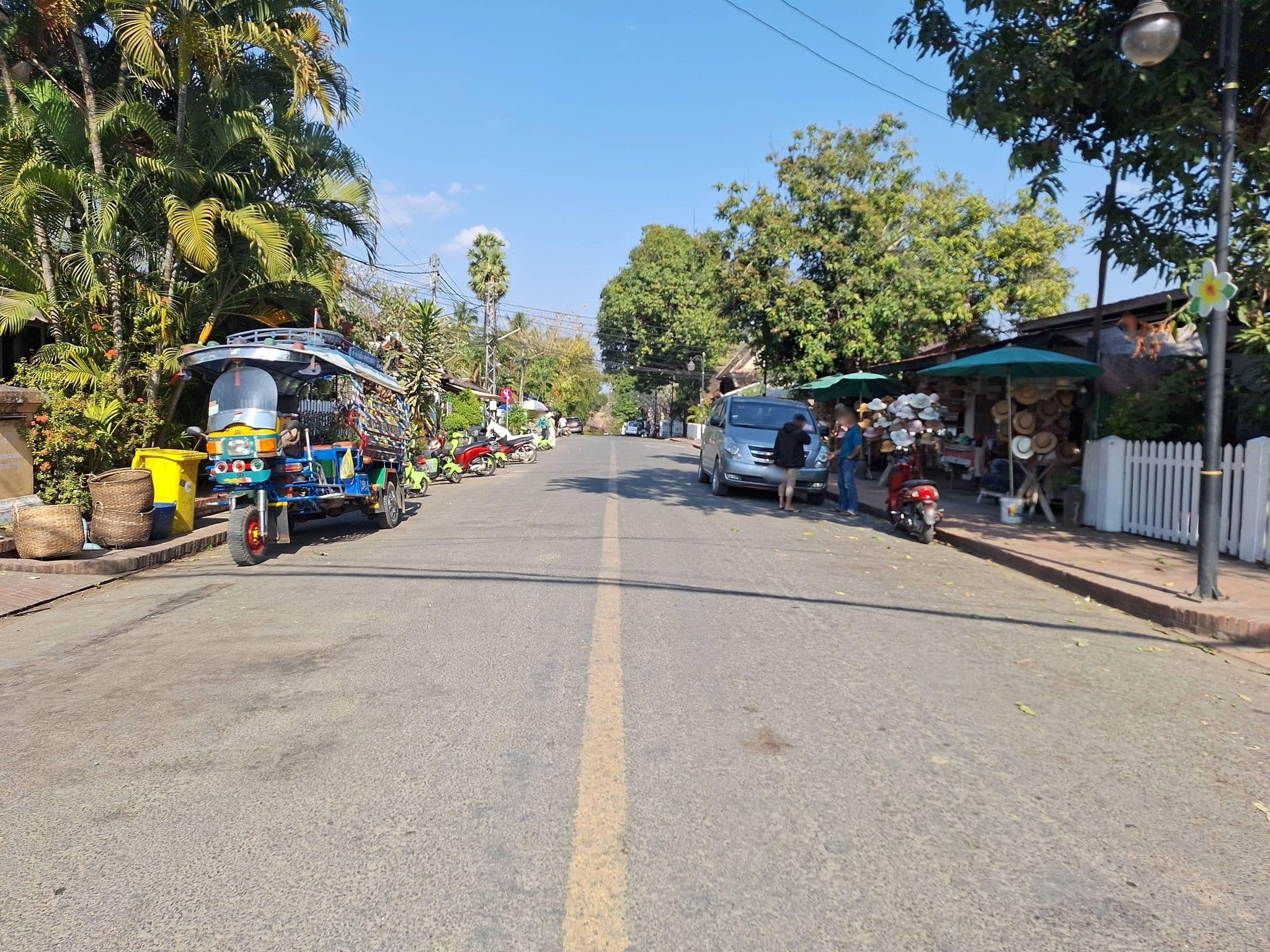 Street view near Halolao Home-Stay, Luang Prabang