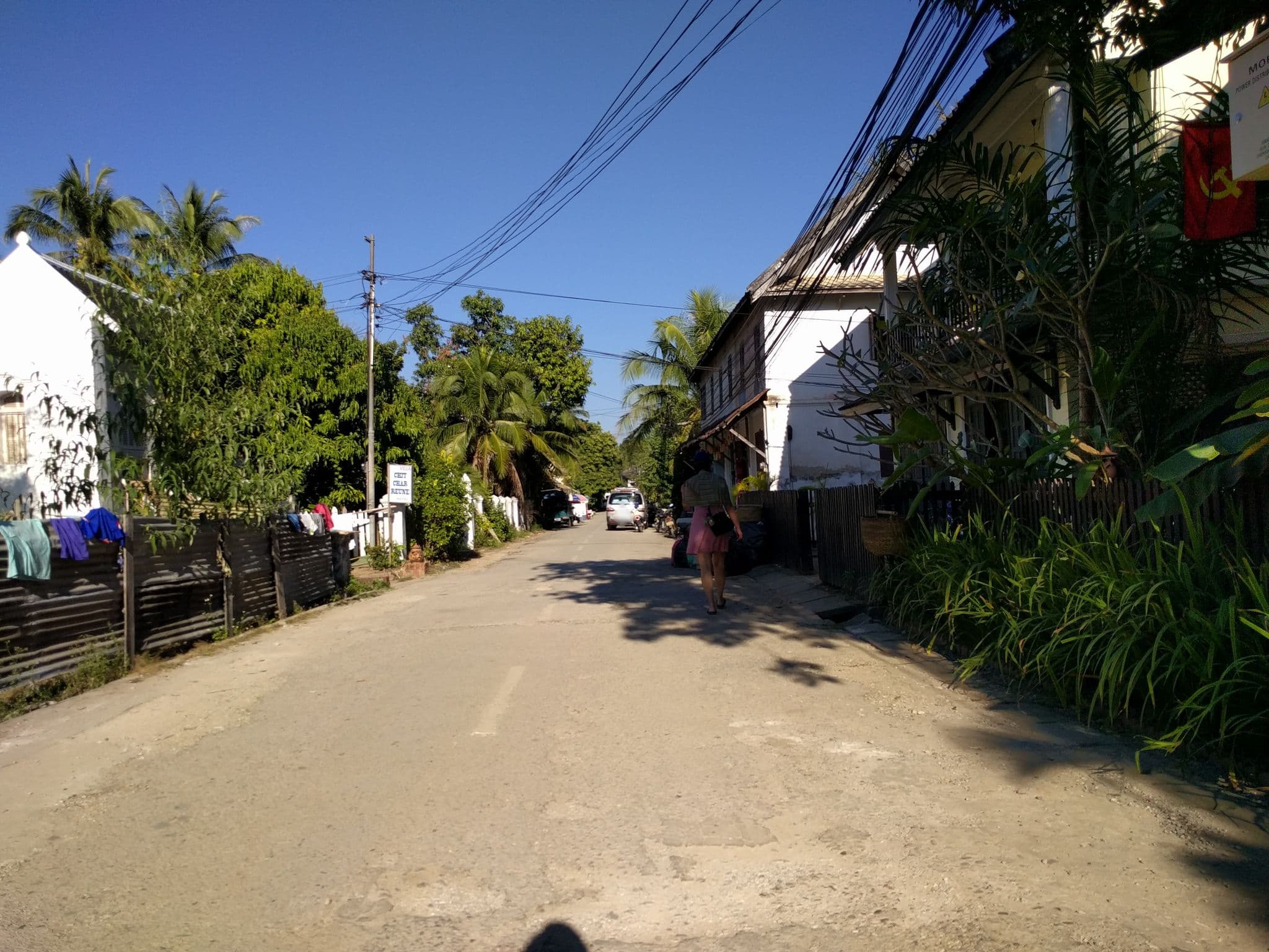 Street view near Lotus Villa, Luang Prabang