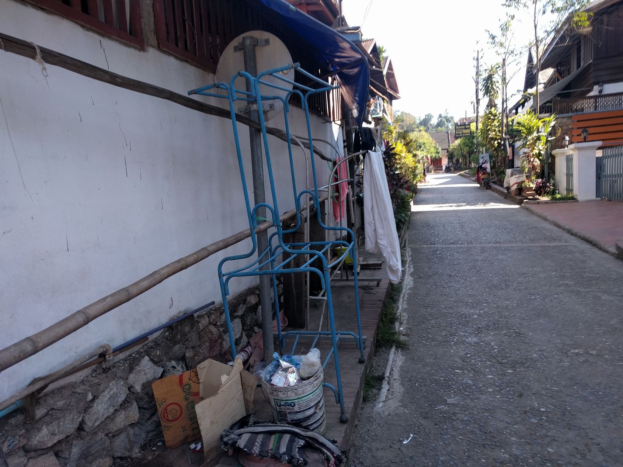 Street view near Mekong Residence, Luang Prabang — © emackres (CC BY-SA · Mapillary)