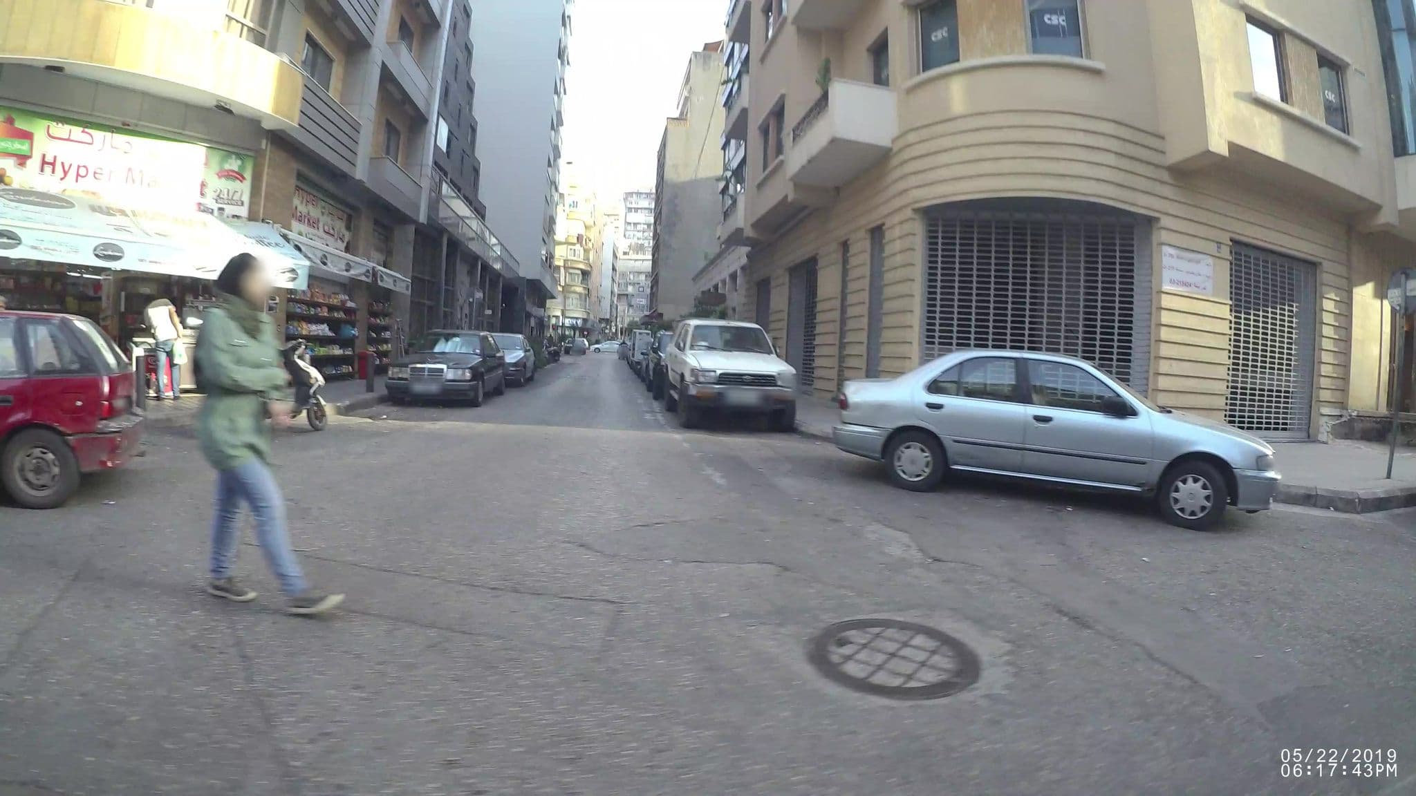 Street view near studio 44, Ra’s Bayrūt — © kaartcam (CC BY-SA · Mapillary)