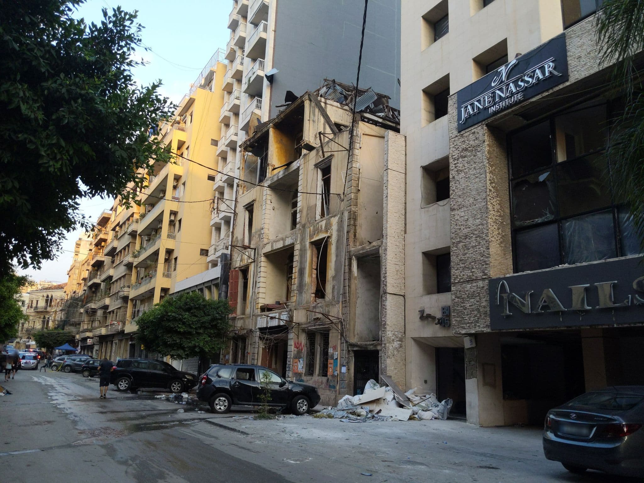 Street view near Beit Toureef, Beirut — © patsy (CC BY-SA · Mapillary)