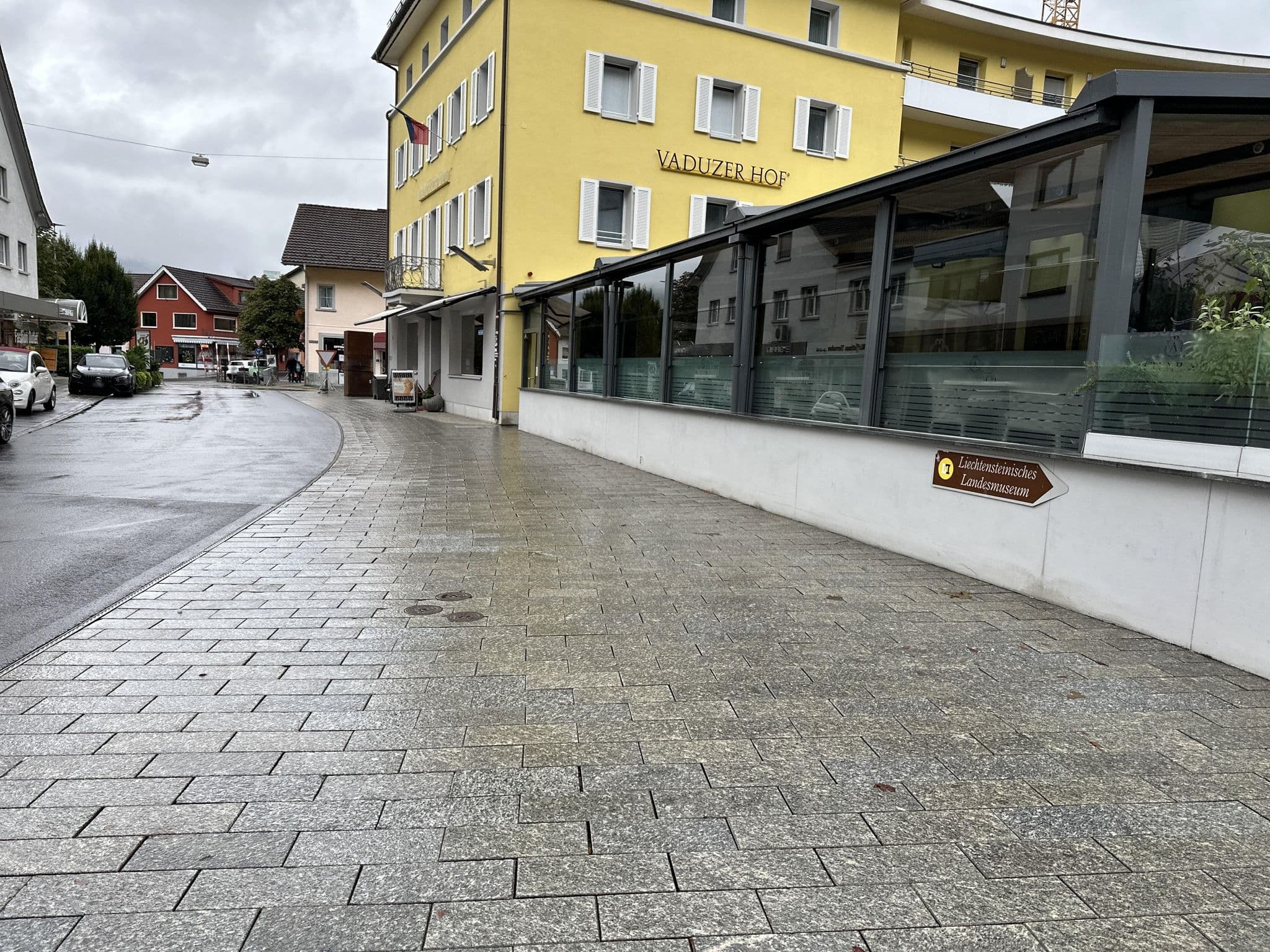 Street view near b-smart Hotel Vaduzerhof, Vaduz — © asturksever (CC BY-SA · Mapillary)
