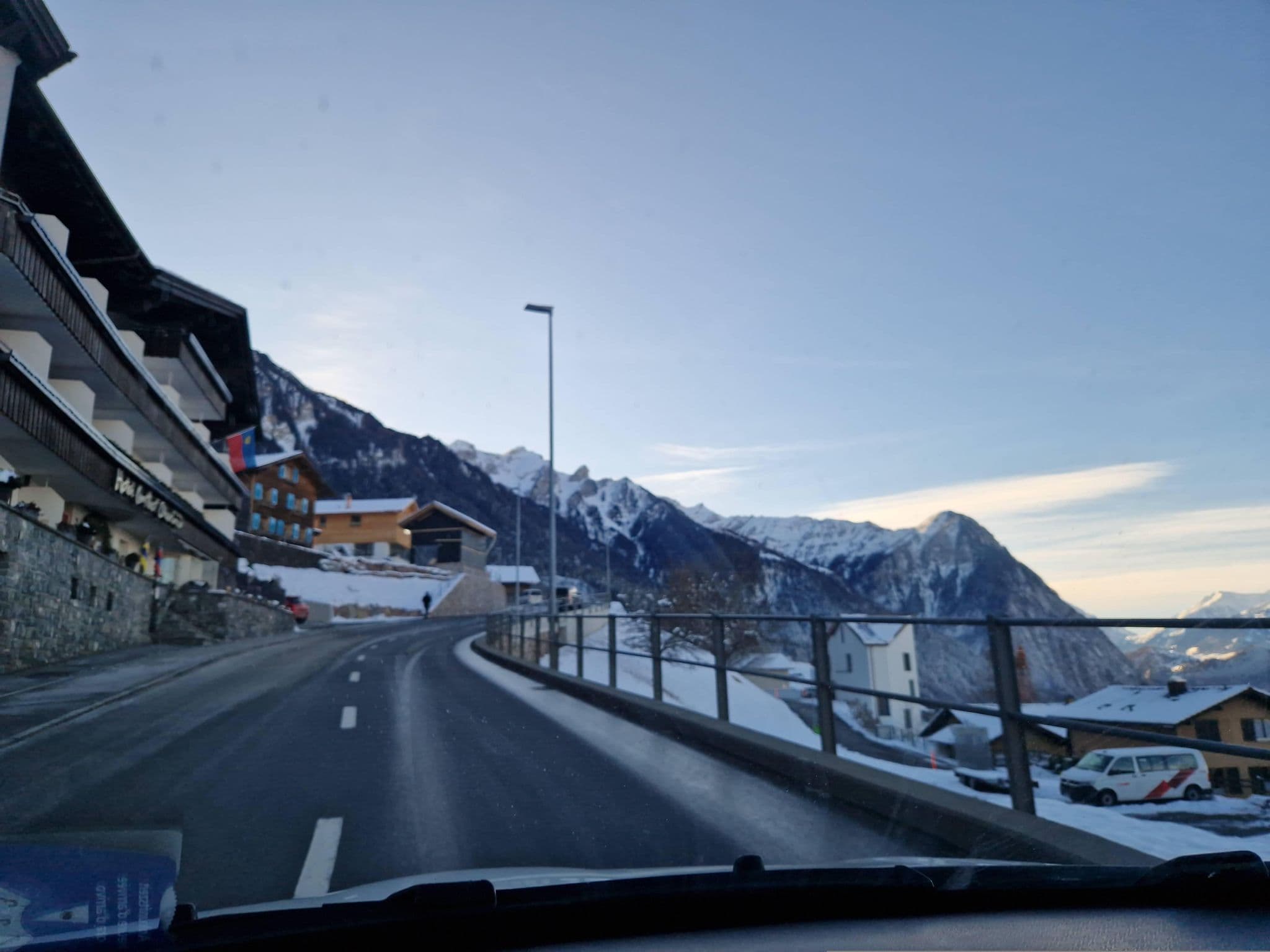 Street view near Hotel Oberland, Triesenberg — © chrisbeddow (CC BY-SA · Mapillary)