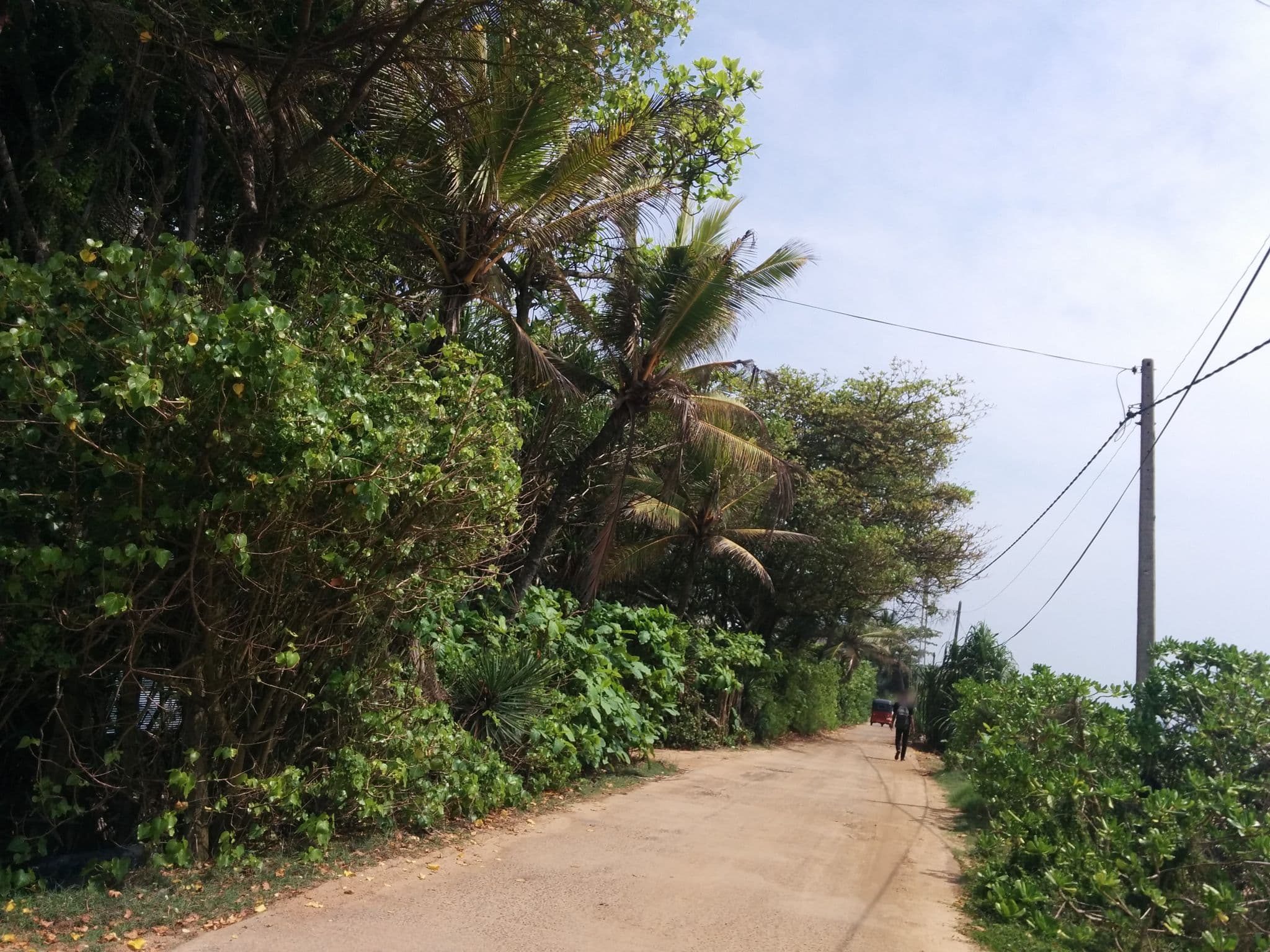 Street view near Villa Araliya, Tangalle — © chivos (CC BY-SA · Mapillary)