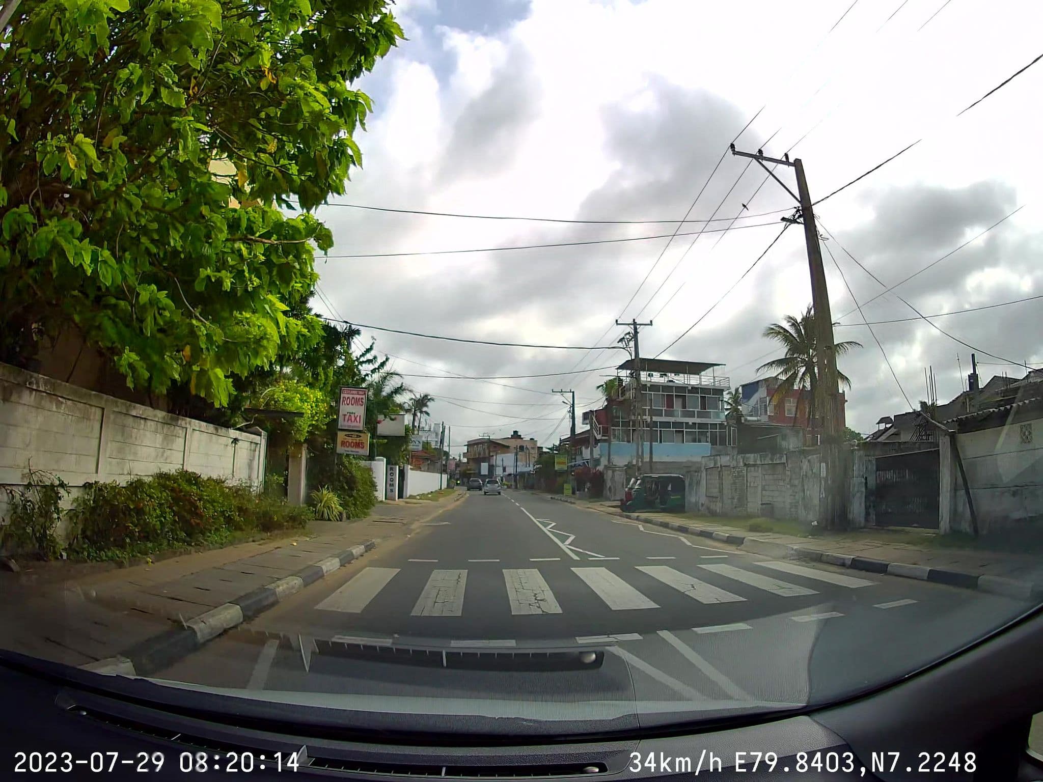 Street view near Ceilanye, Negombo