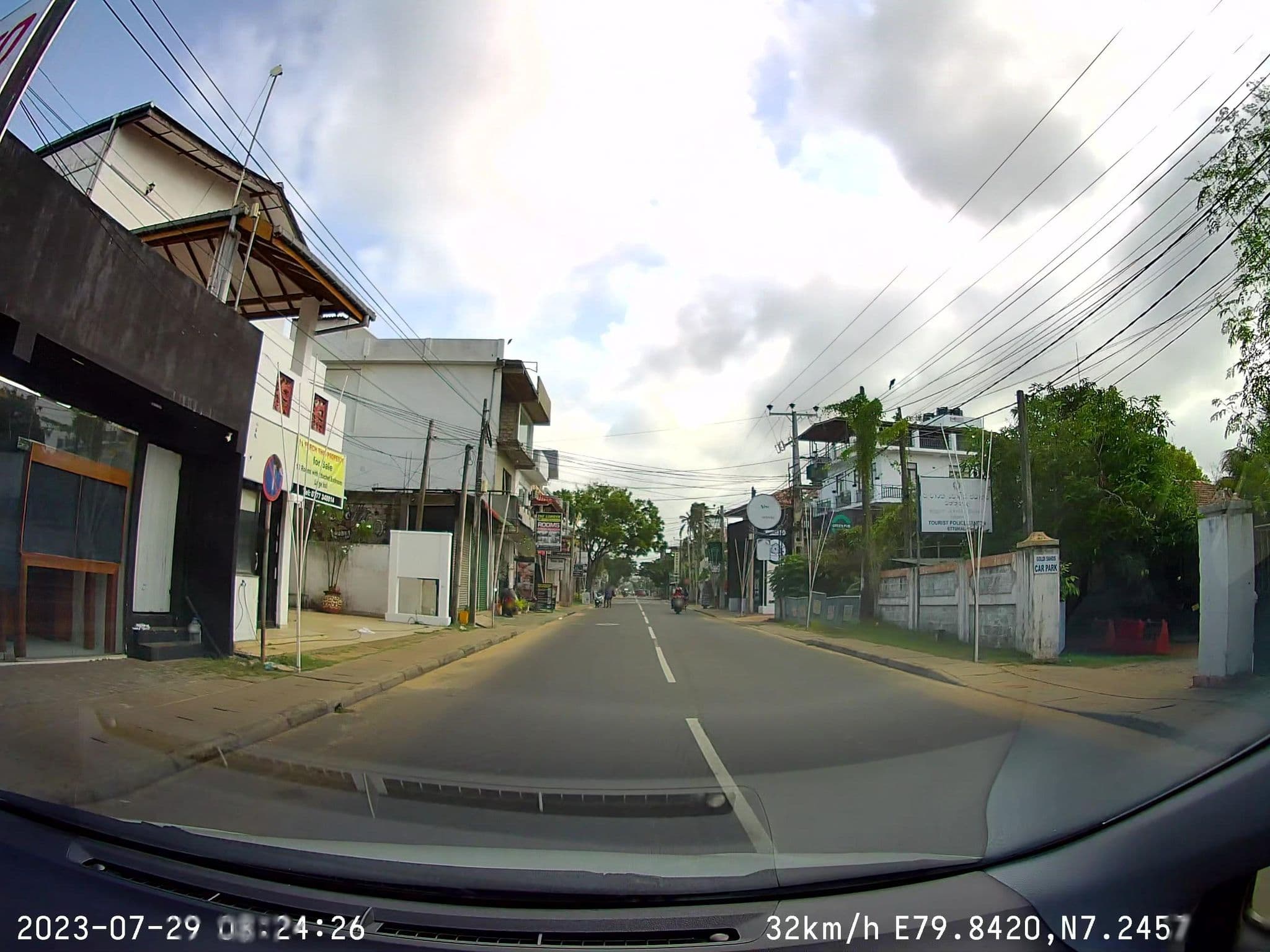 Street view near Jude Place, Negombo