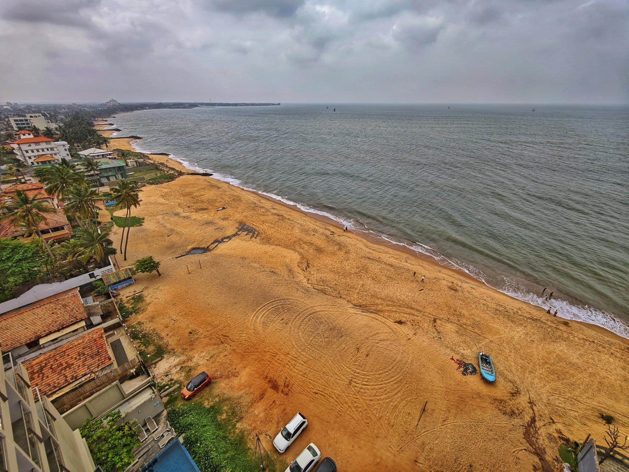 Street view near Hotel Sunset Beach, Negombo