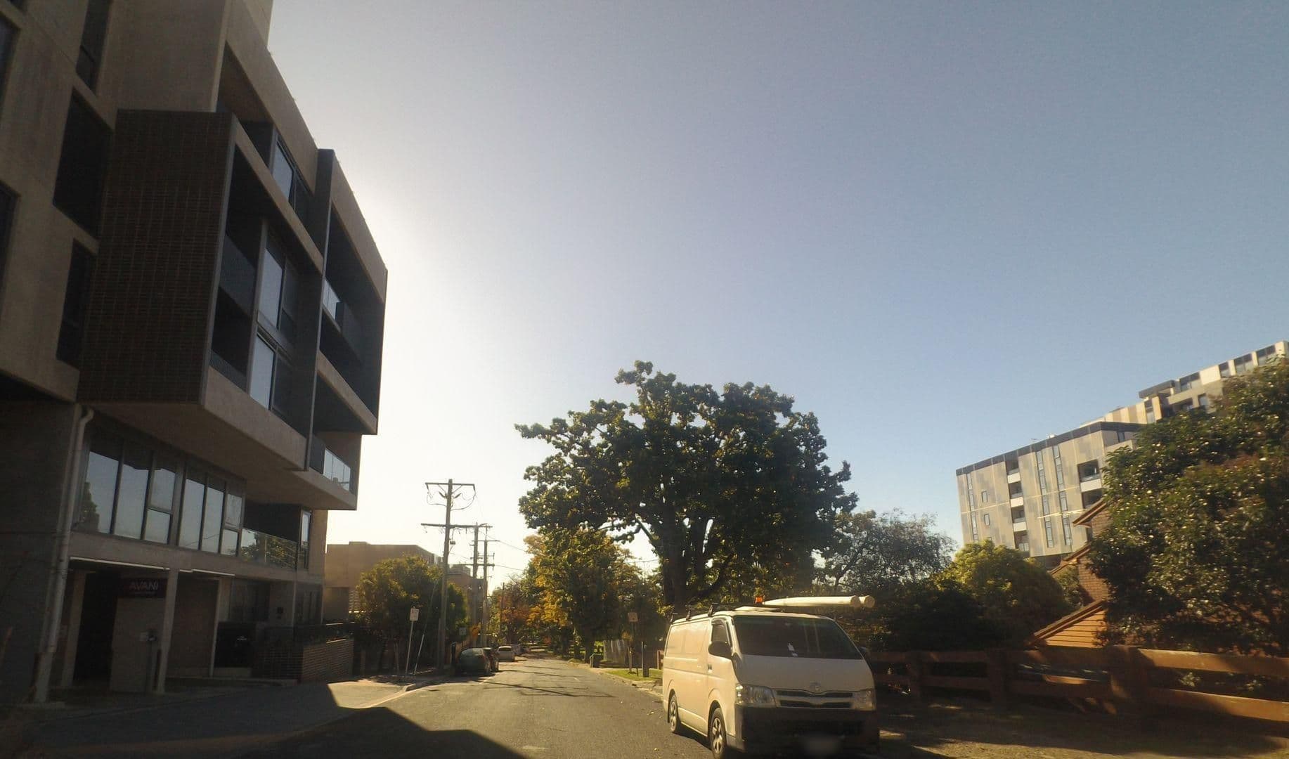 Street view near Avani Melbourne Box Hill Residences, Box Hill — © mander (CC BY-SA · Mapillary)