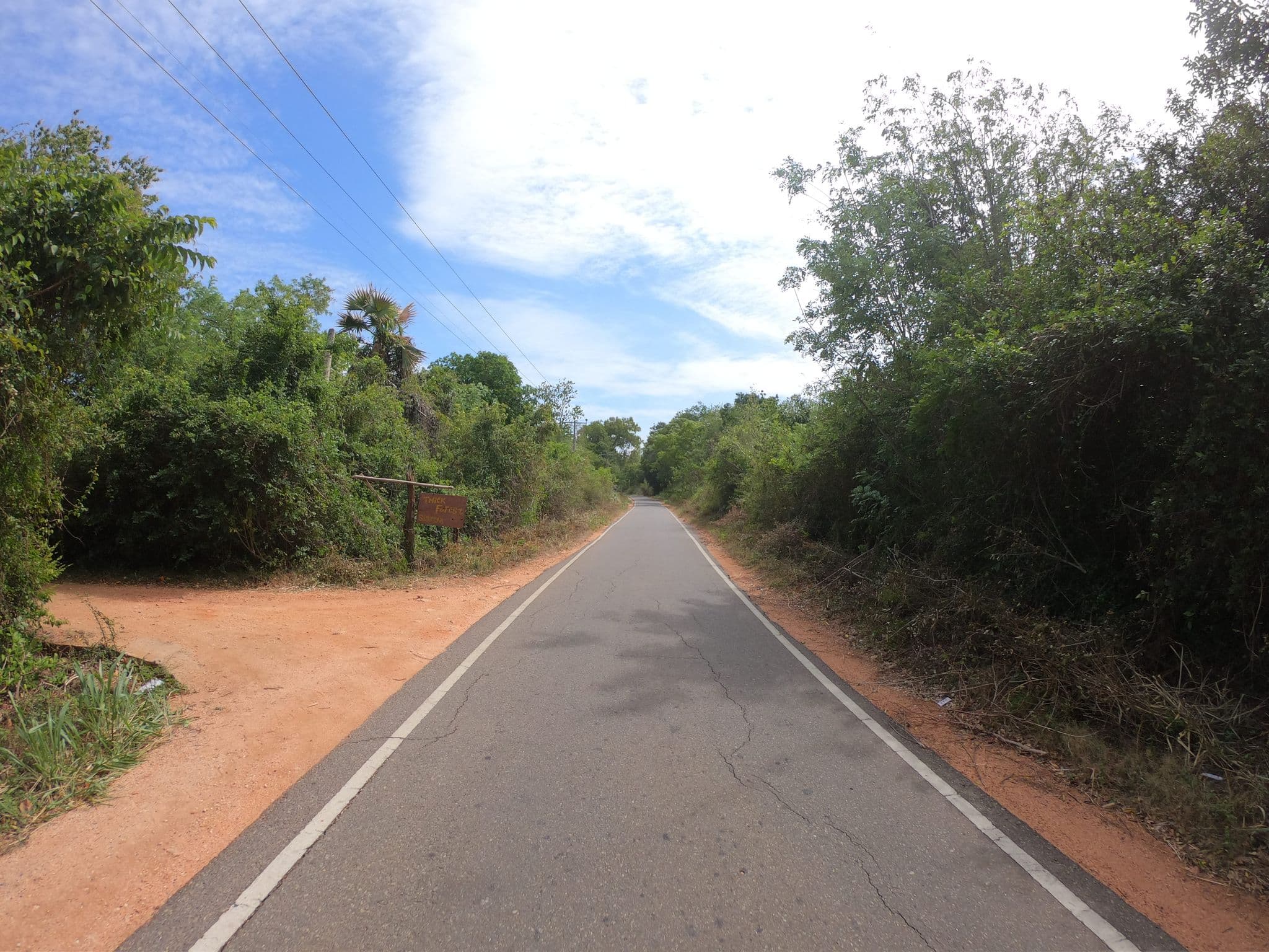Street view near Thick Forest, Sigiriya