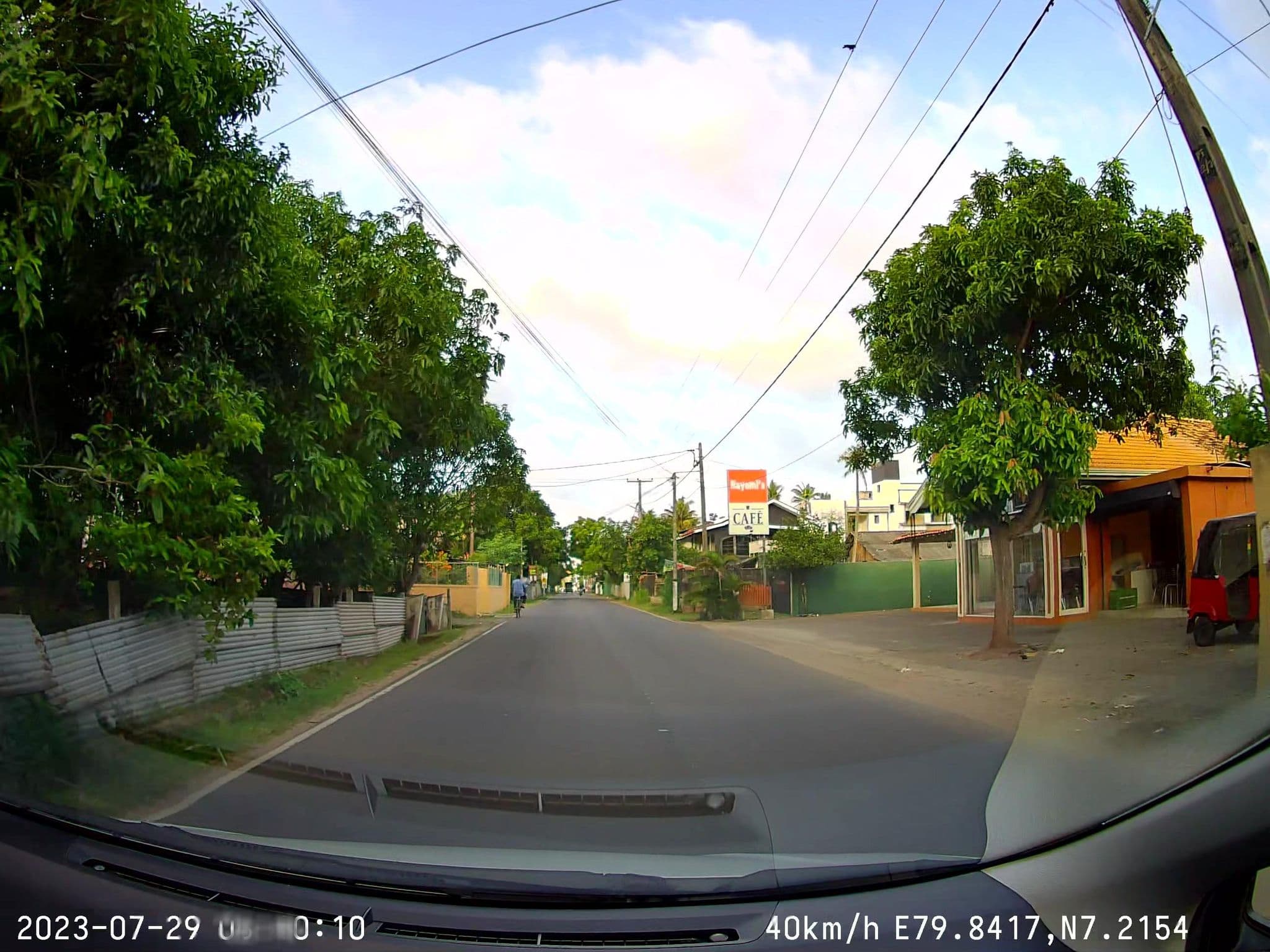 Street view near Ripple Jay, Negombo