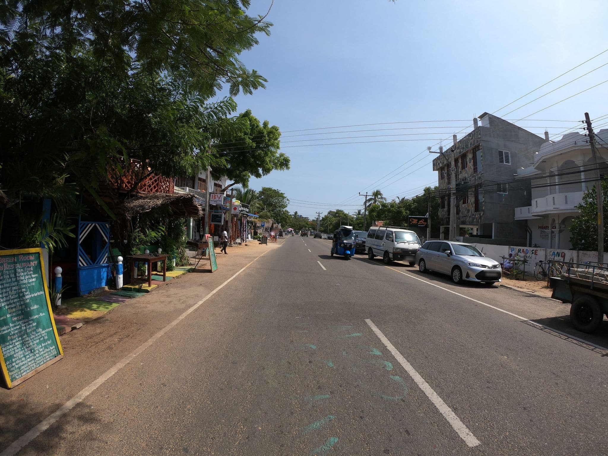 Street view near Surf Gangs Hostel Budget Room, Pottuvil — © paulinus (CC BY-SA · Mapillary)