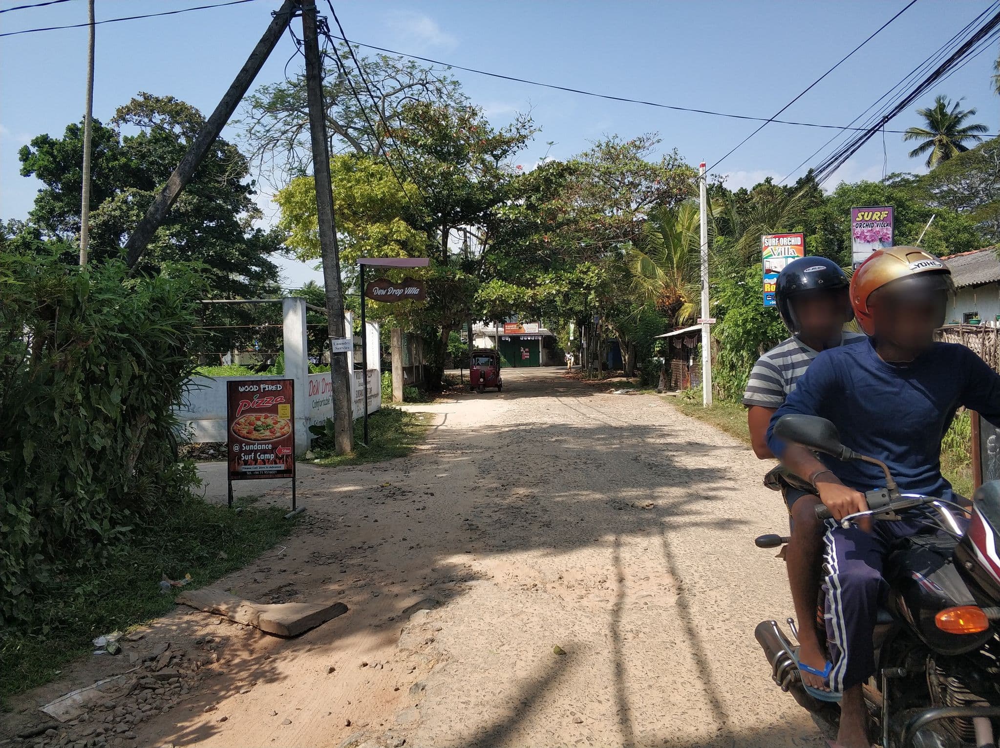 Street view near Surf Orchid Villa, Weligama — © maximal (CC BY-SA · Mapillary)