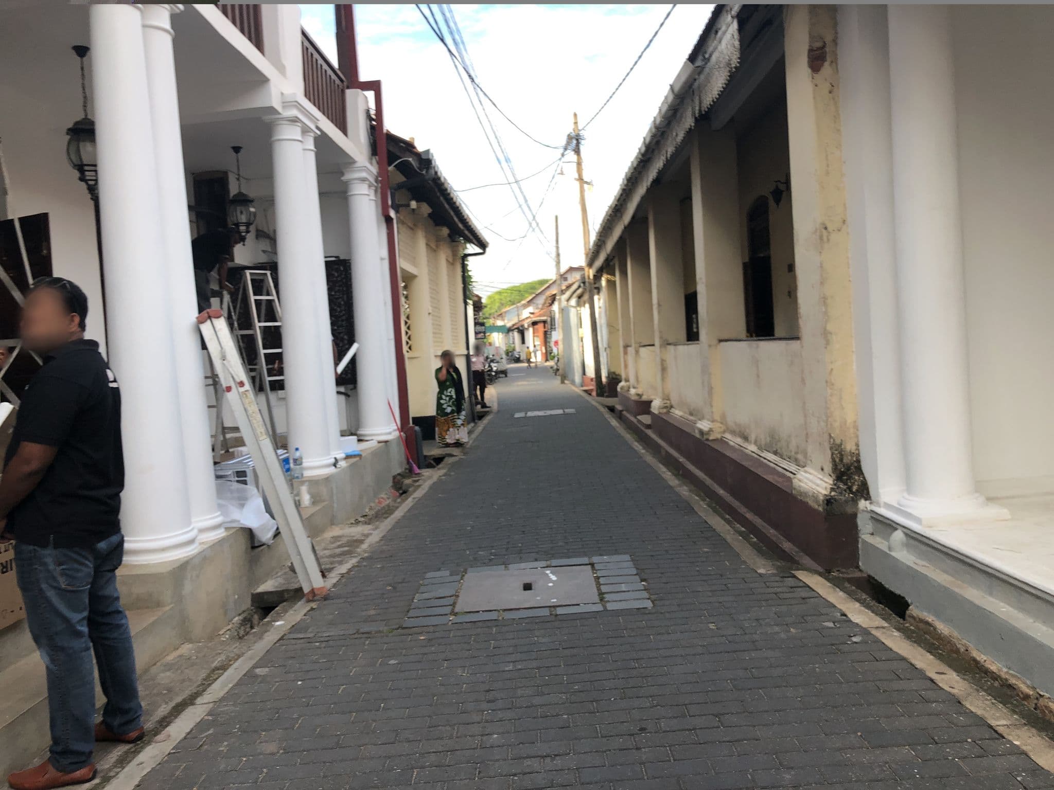 Street view near Curry Leaf Hostel, Galle — © mapconcierge (CC BY-SA · Mapillary)