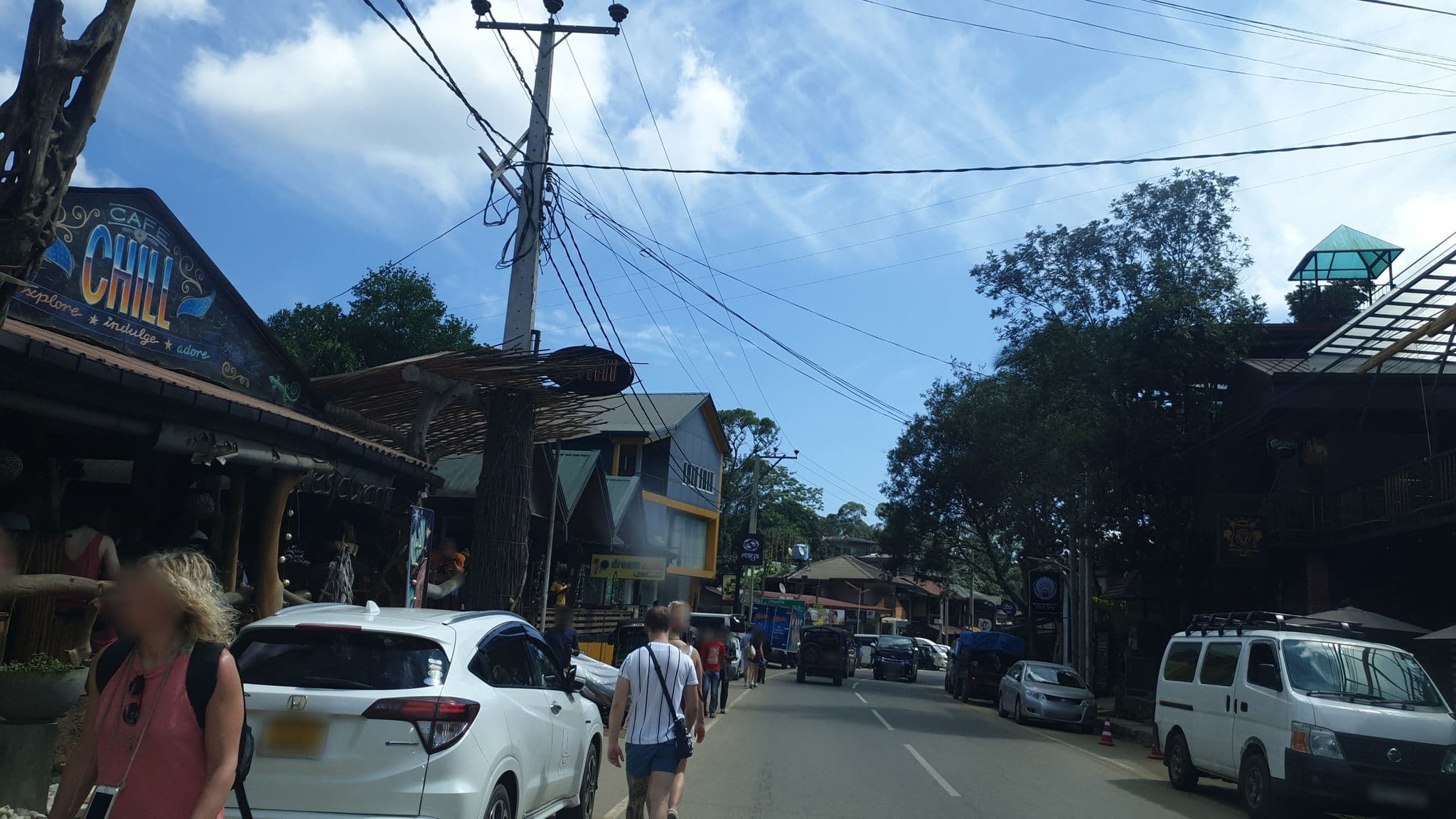 Street view near Dream Cafe, Ella Town — © coreagc (CC BY-SA · Mapillary)