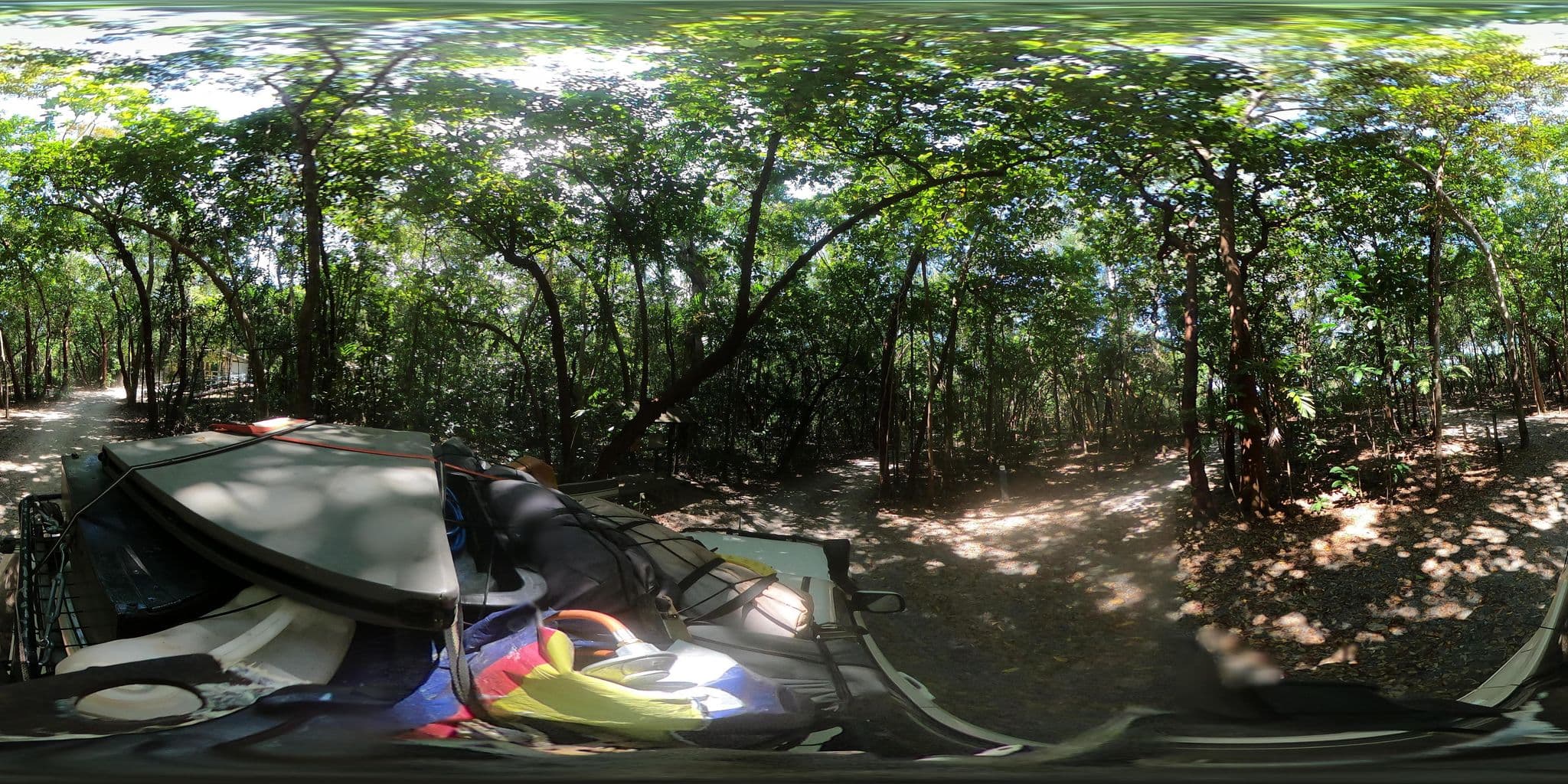 Street view near Noah Beach Campground, Mossman — © coreagc (CC BY-SA · Mapillary)