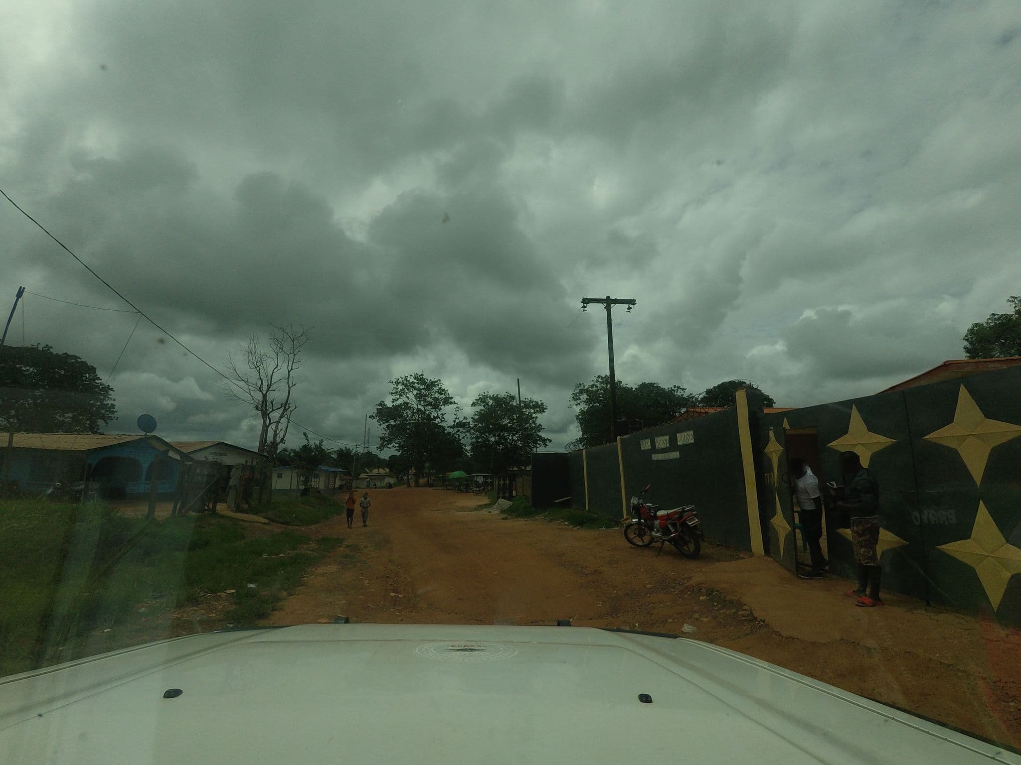 Street view near Cash Guest House, Zwedru — © lusdavo (CC BY-SA · Mapillary)