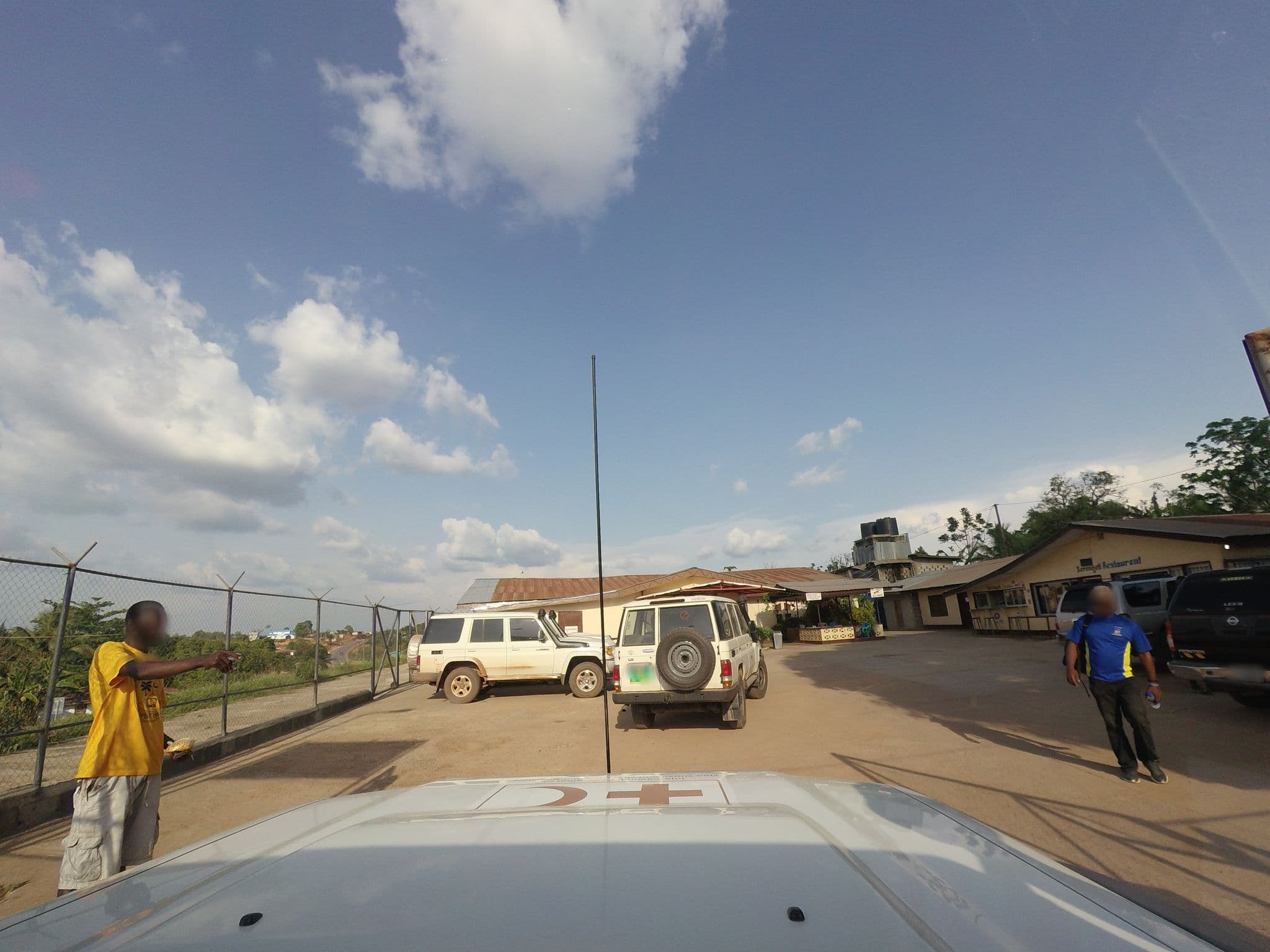 Street view near Serengeti Hilltop Hotel, Gbarnga — © danbjoseph (CC BY-SA · Mapillary)