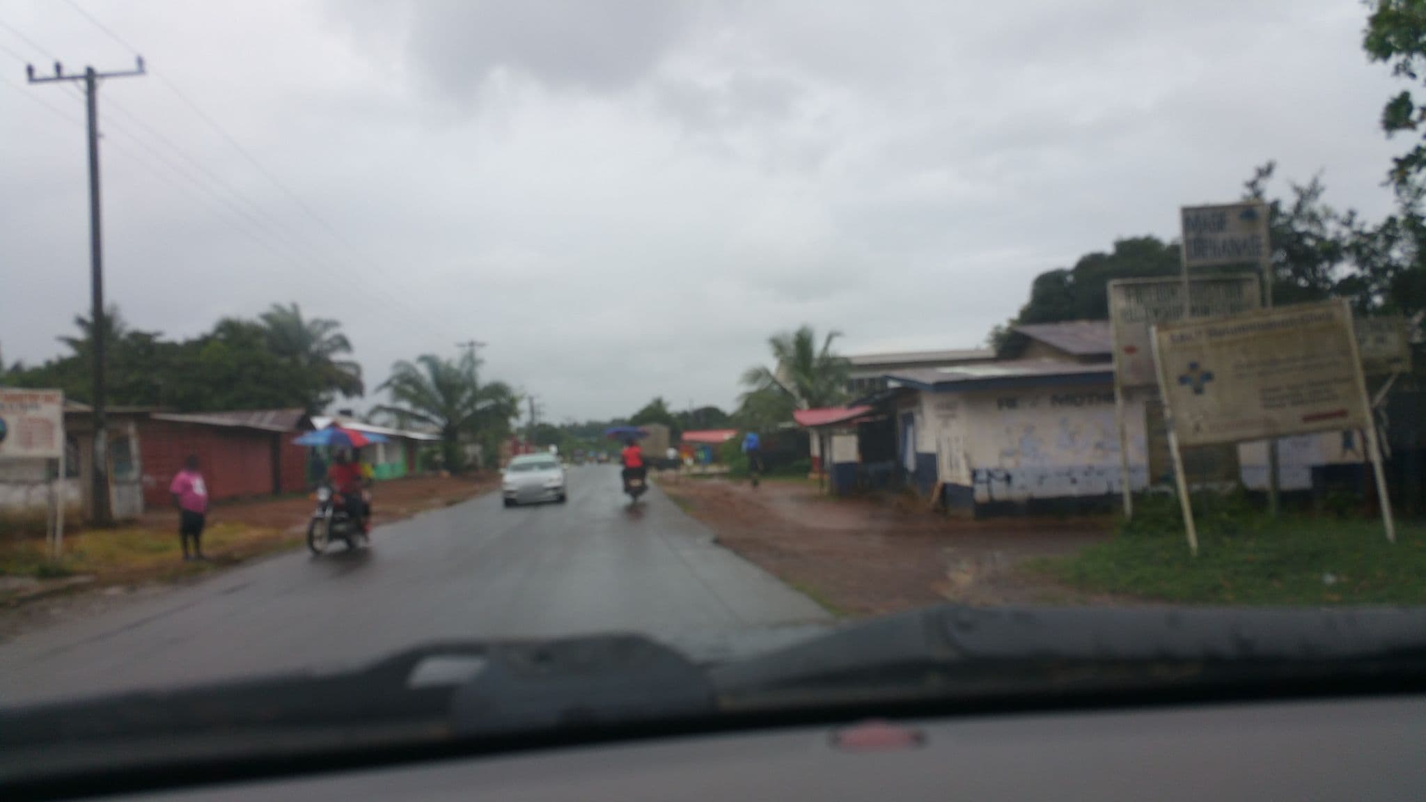 Street view near Mother Sarah School System, Monrovia — © draperc (CC BY-SA · Mapillary)