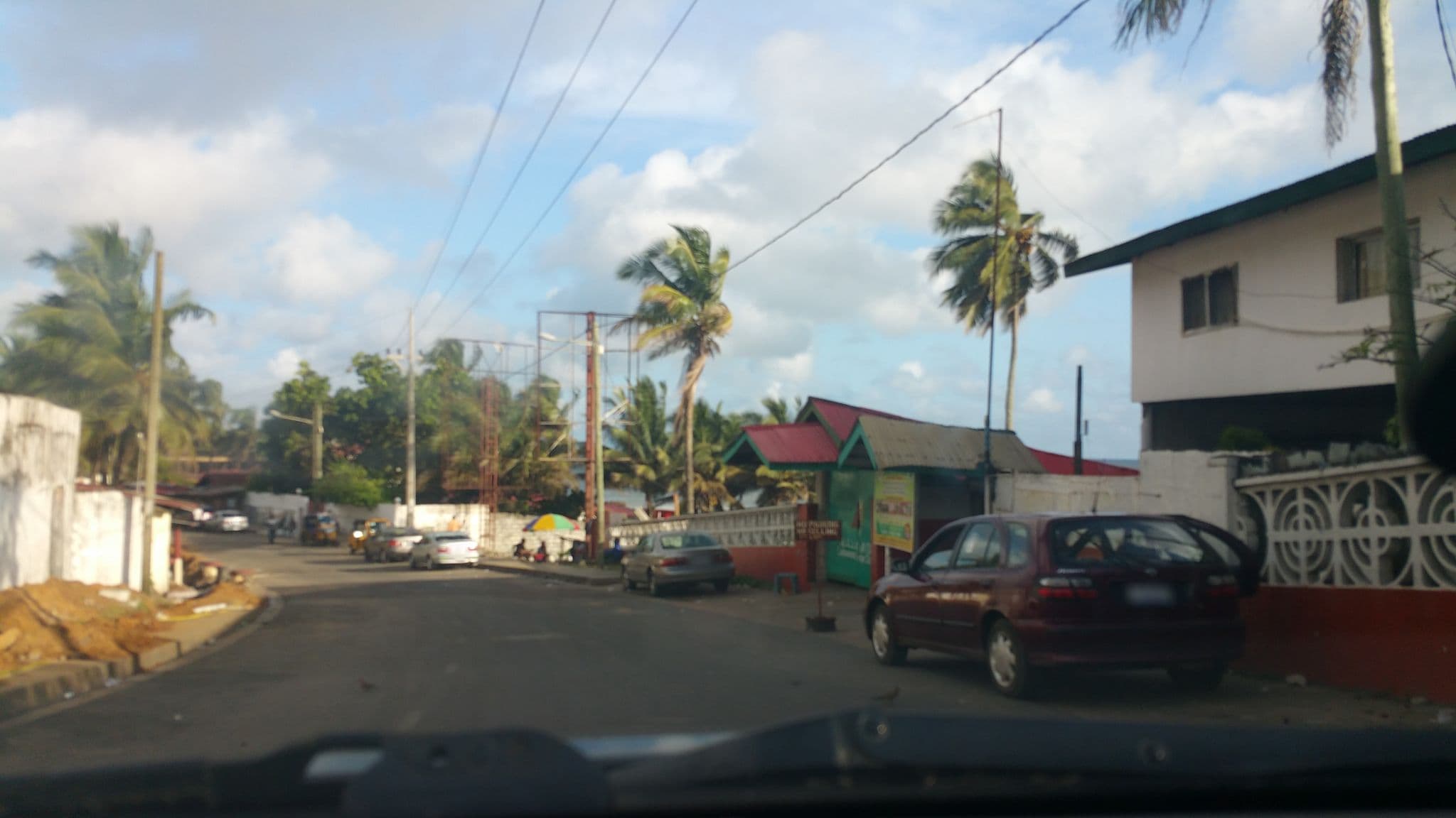 Street view near The Cape Hotel Restaurant, Monrovia — © draperc (CC BY-SA · Mapillary)