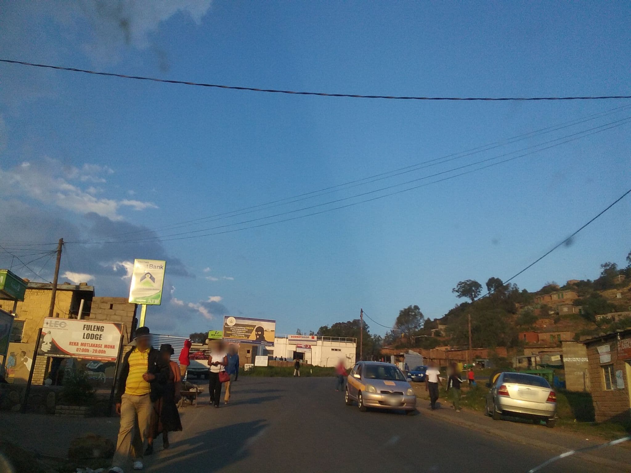 Street view near Fuleng Guest House, Quthing — © tshedy (CC BY-SA · Mapillary)