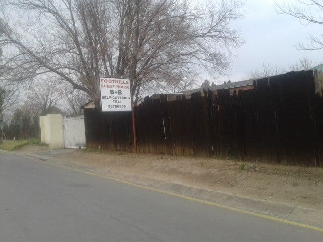 Street view near FootHills Guest House, Maseru — © boocha (CC BY-SA · Mapillary)