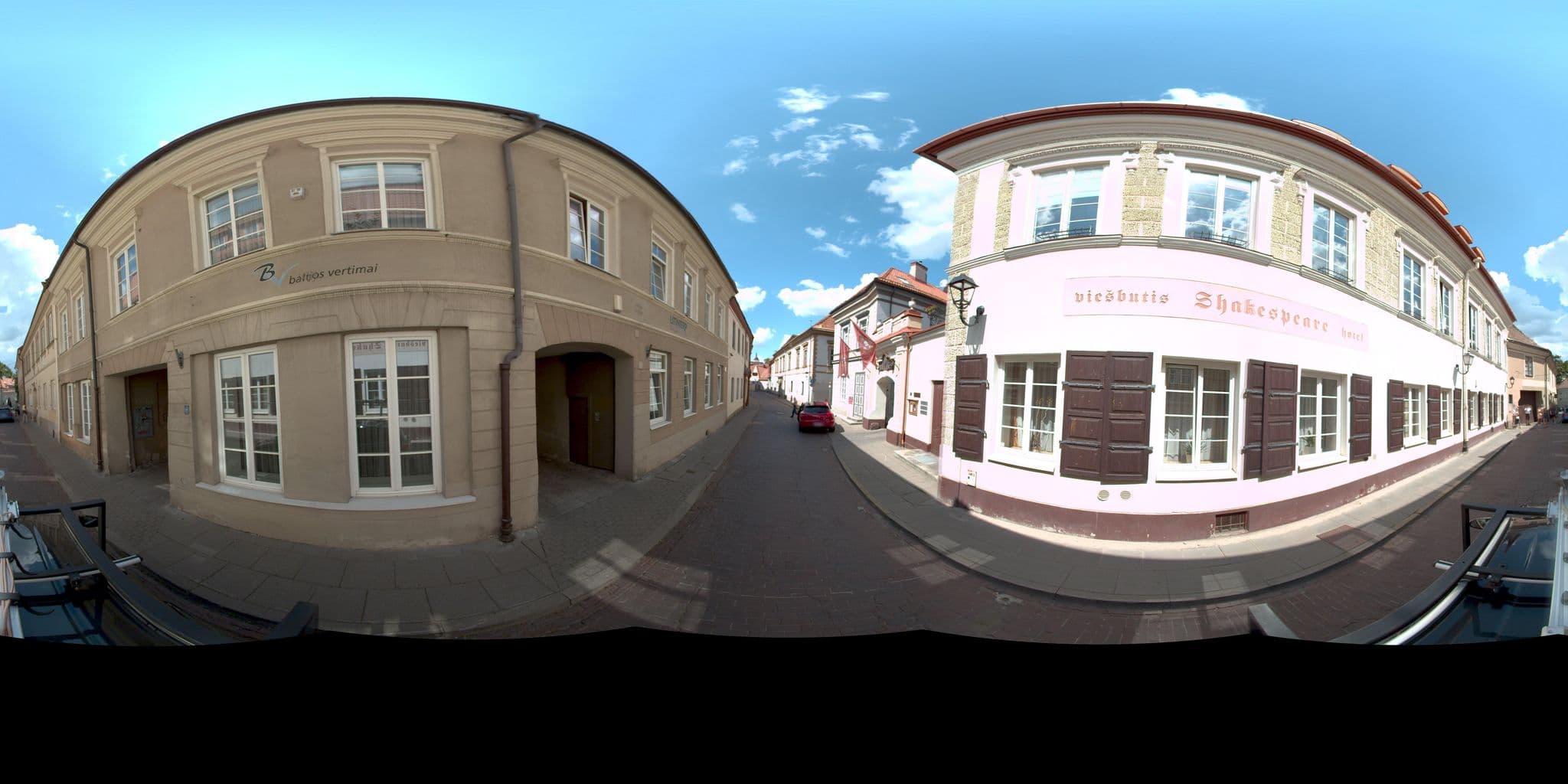 Street view near Litinterp Guest House, Vilnius — © vms (CC BY-SA · Mapillary)