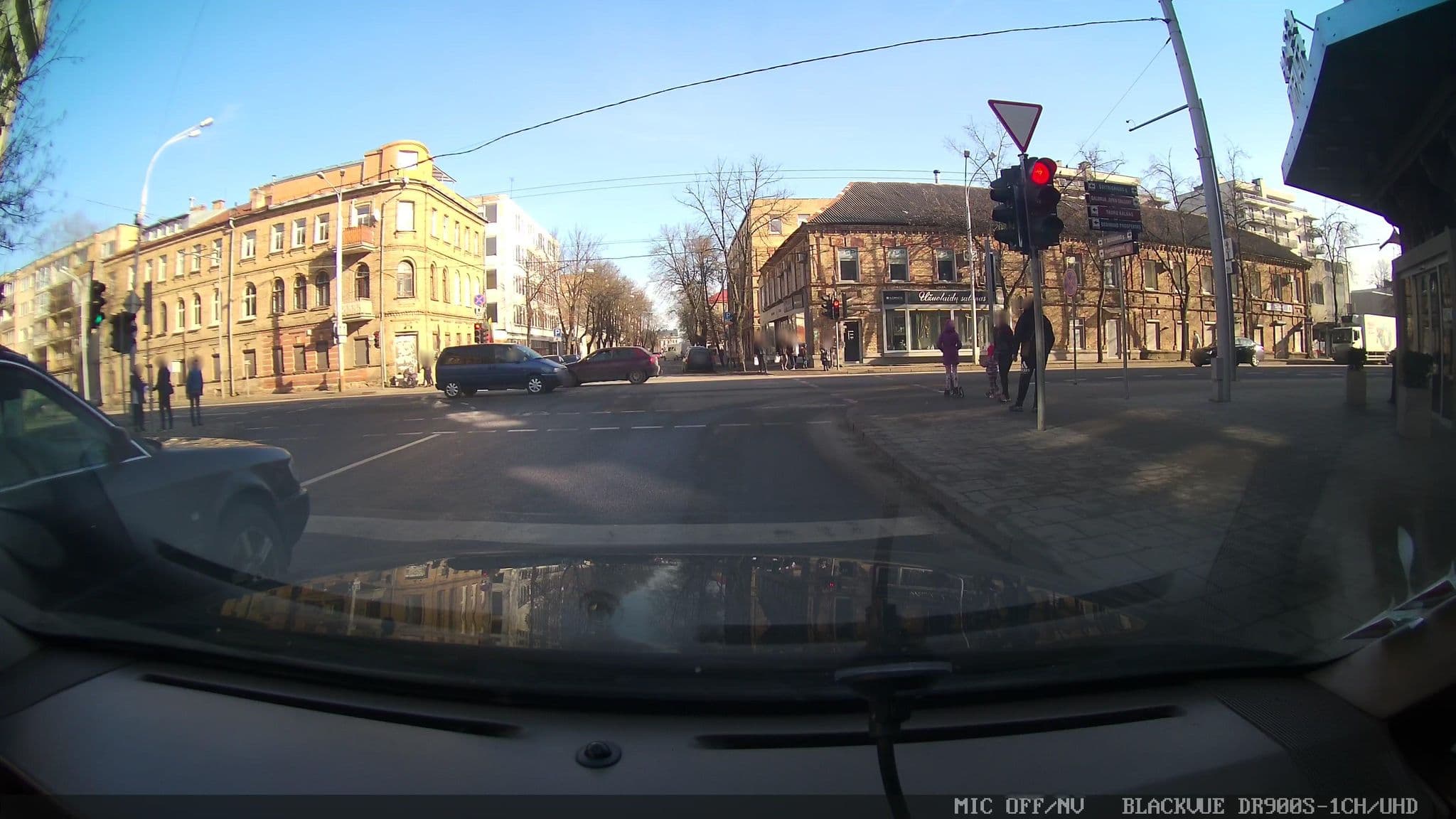 Street view near Corner hotel, Naujamiestis — © grobin (CC BY-SA · Mapillary)