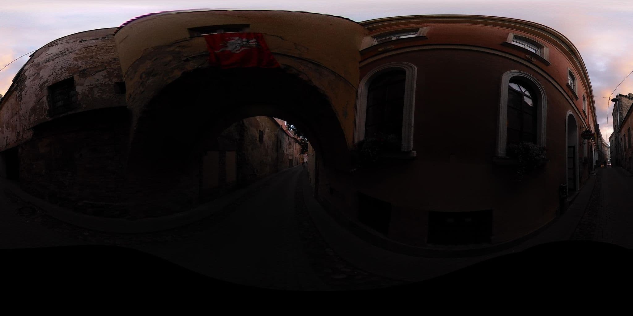 Street view near Imperial hotel, Naujamiestis — © AmOosm (CC BY-SA · Mapillary)