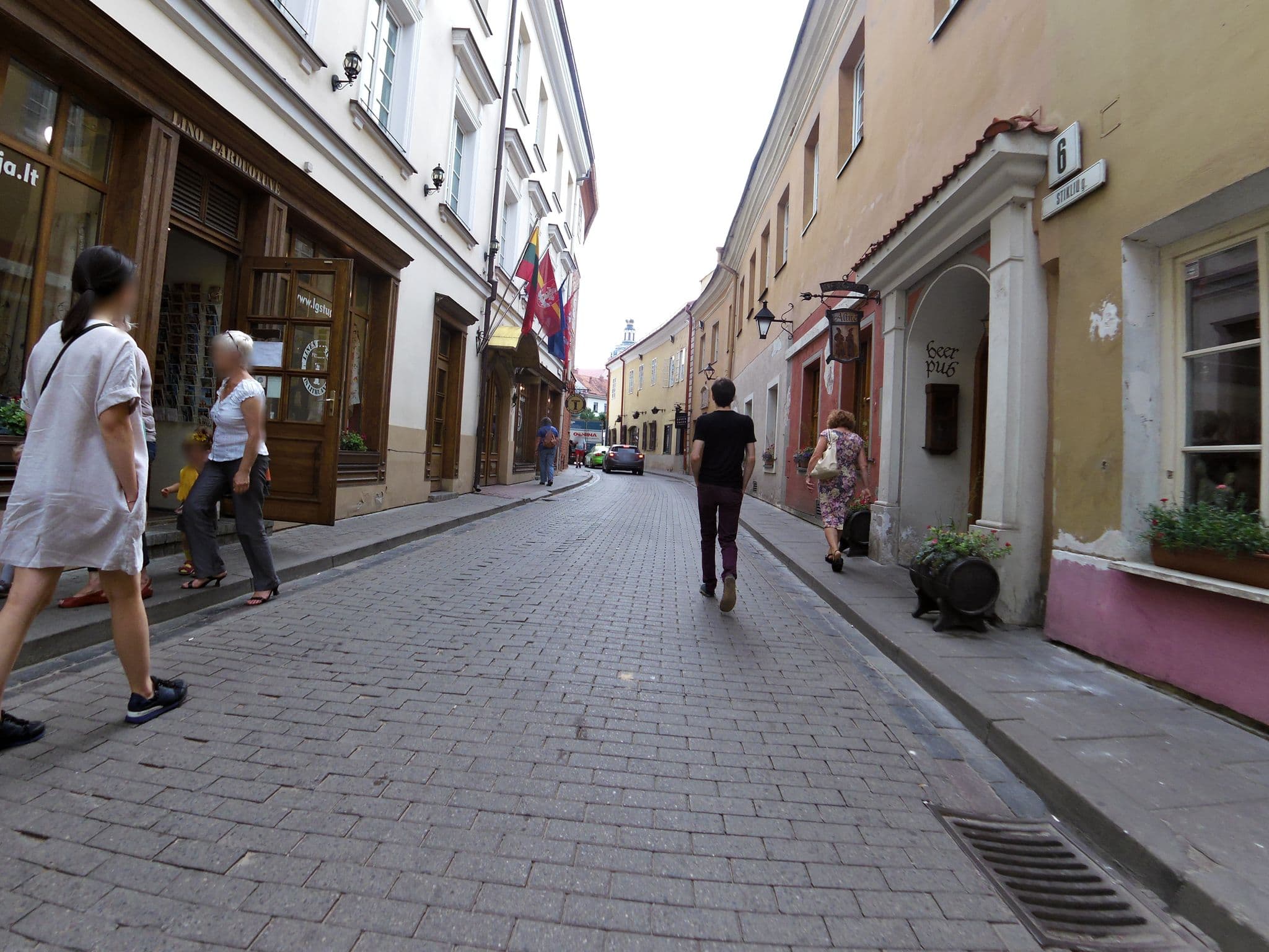 Street view near Centro Kubas, Vilnius — © aleksasfi (CC BY-SA · Mapillary)