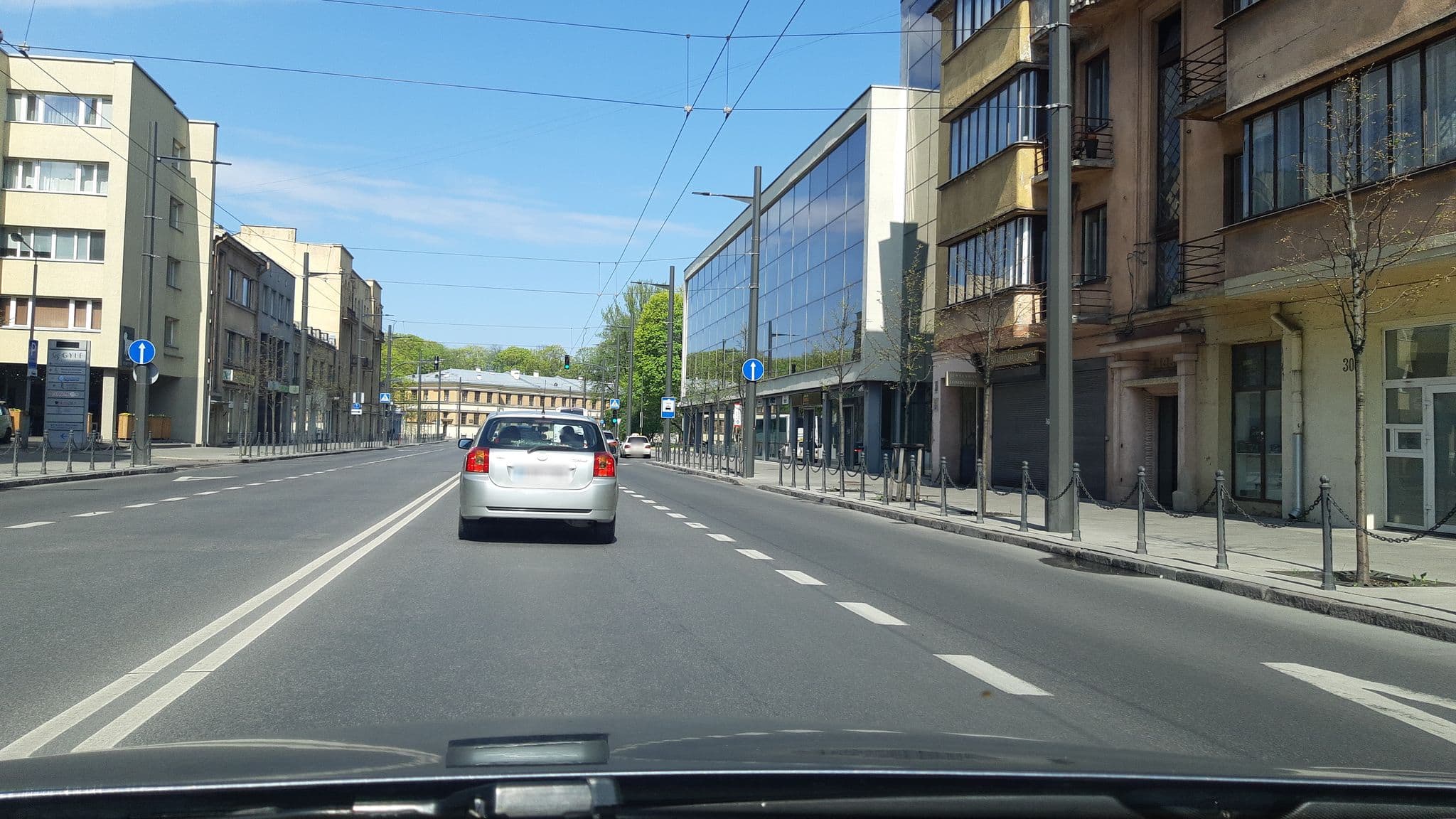 Street view near Ibis Styles, Aleksotas — © mariuskarotkis (CC BY-SA · Mapillary)