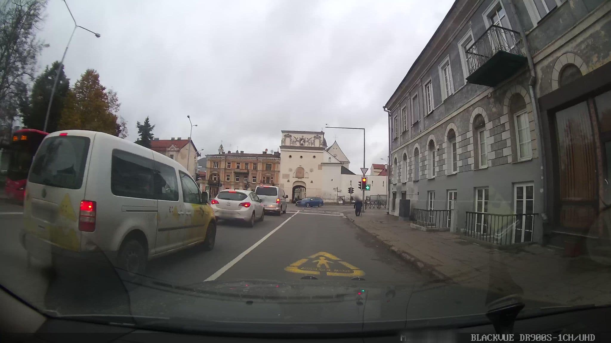 Street view near Center stay hostel, Naujininkai — © grobin (CC BY-SA · Mapillary)