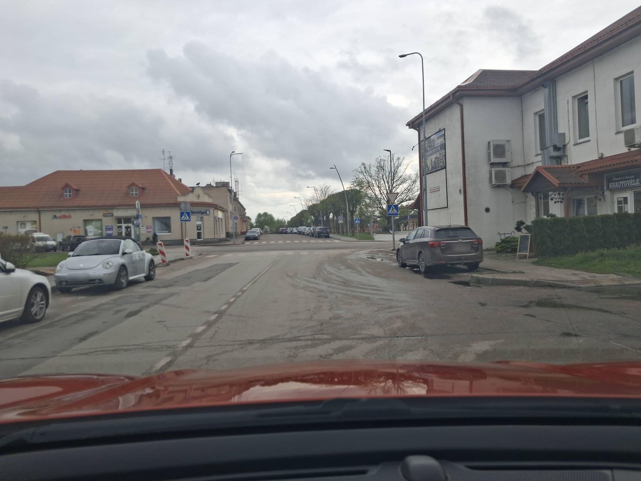 Street view near Centras, Šakiai — © MariusPu_Pietu (CC BY-SA · Mapillary)