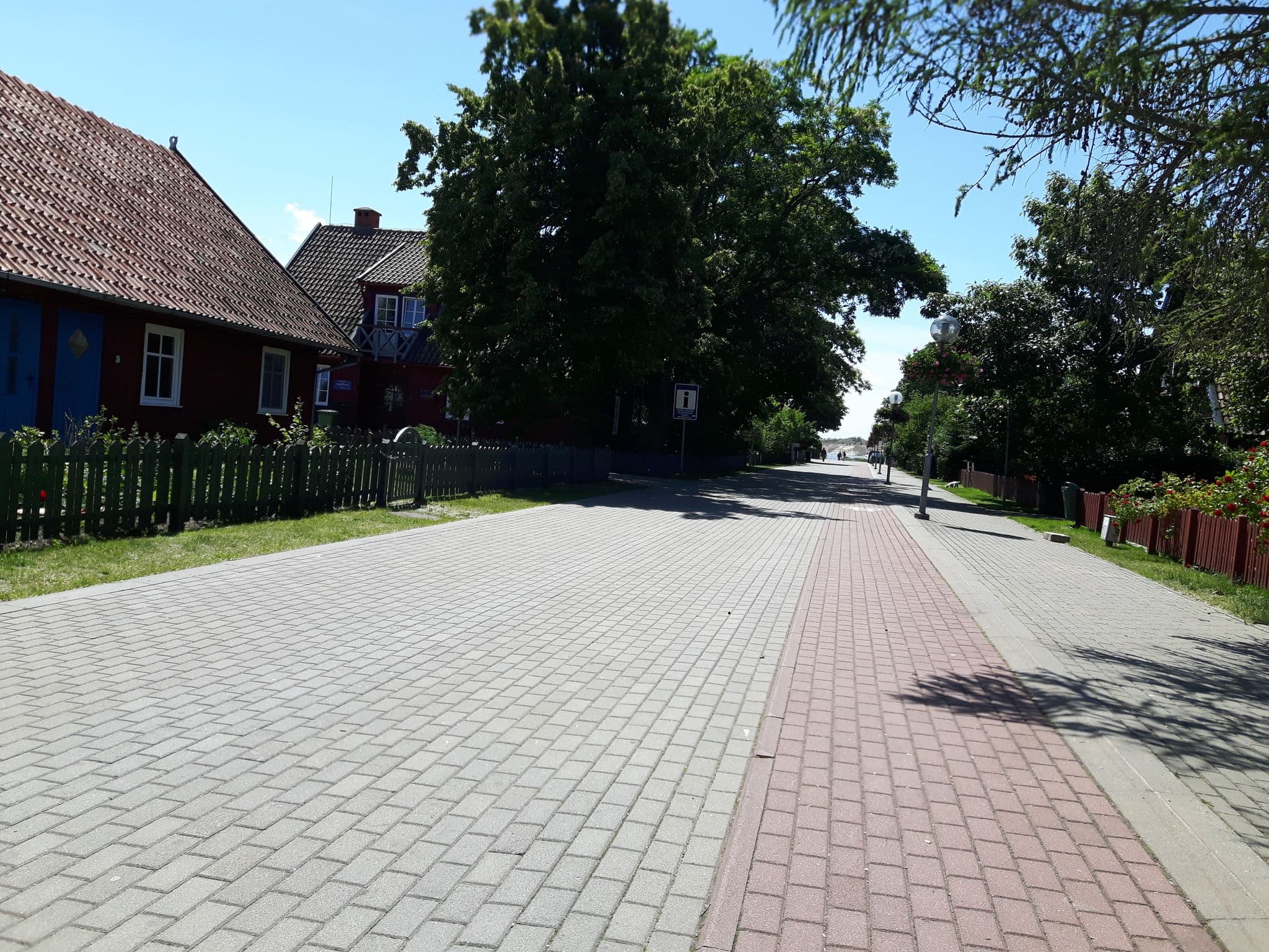 Street view near Poilsis Nidoje, Nida — © changchun1 (CC BY-SA · Mapillary)