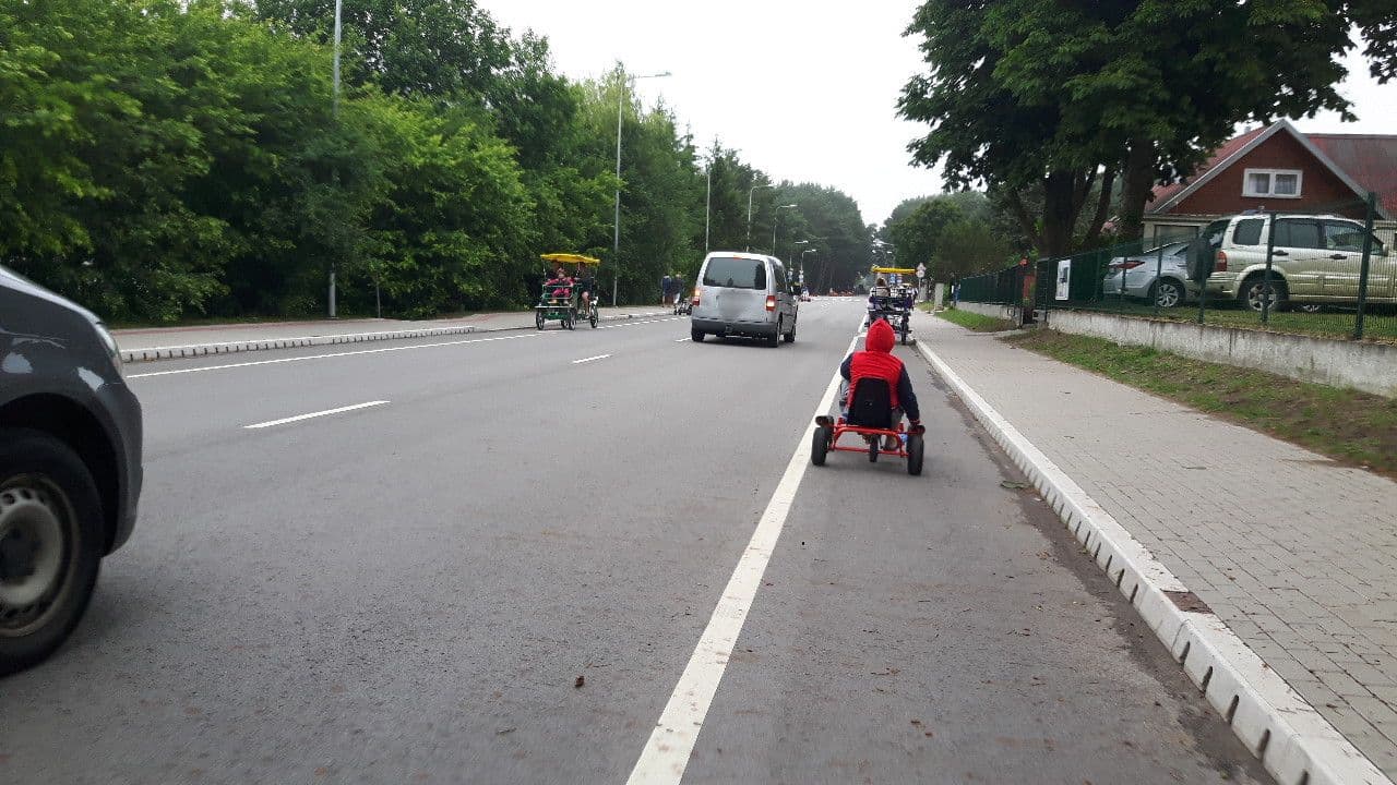 Street view near Beluga, Šventoji — © changchun1 (CC BY-SA · Mapillary)