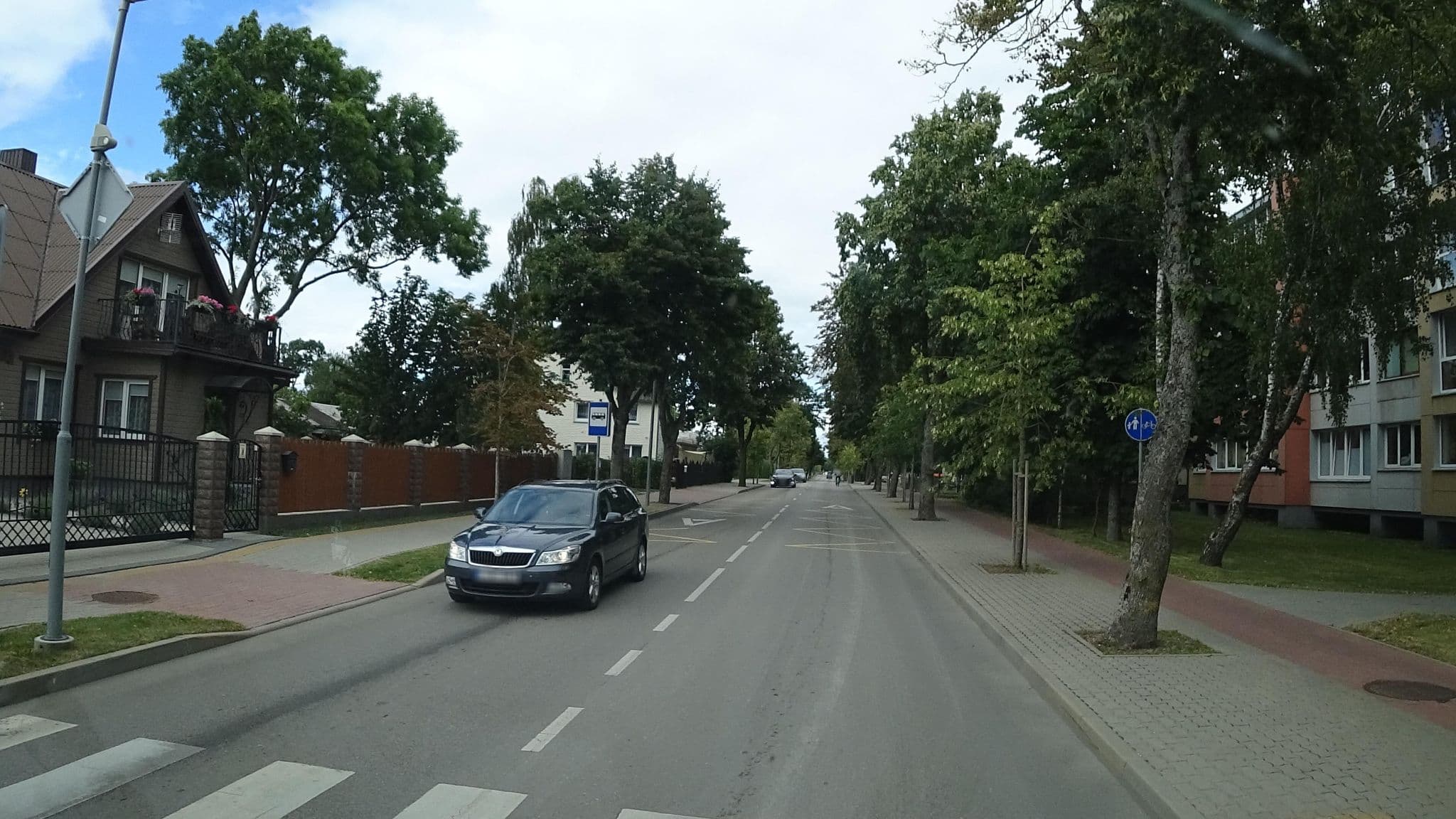 Street view near Du broliai, Palanga — © flohoff (CC BY-SA · Mapillary)