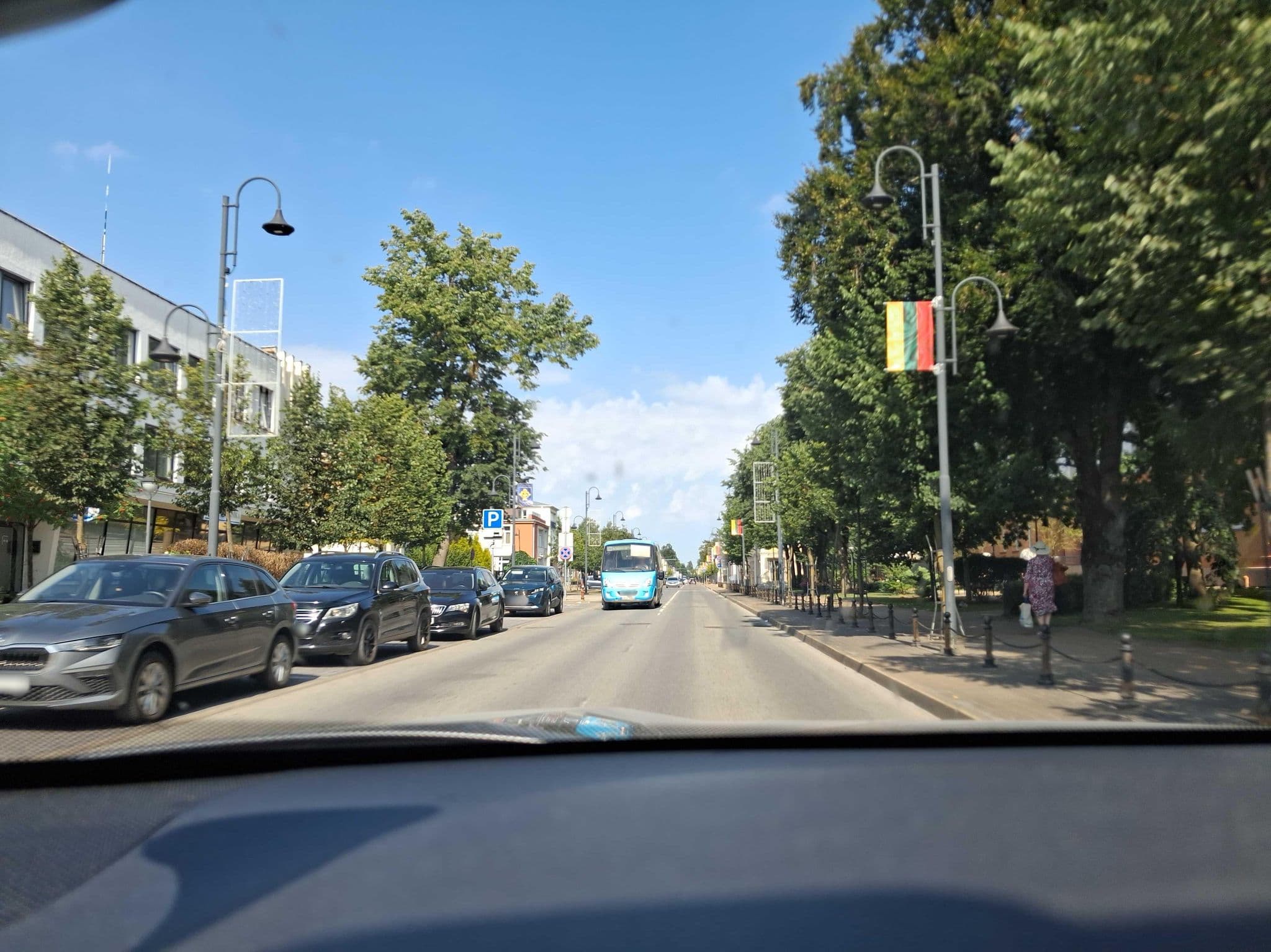 Street view near Astrum Palace, Mazeikiai — © RaimondasU_Vakaru (CC BY-SA · Mapillary)
