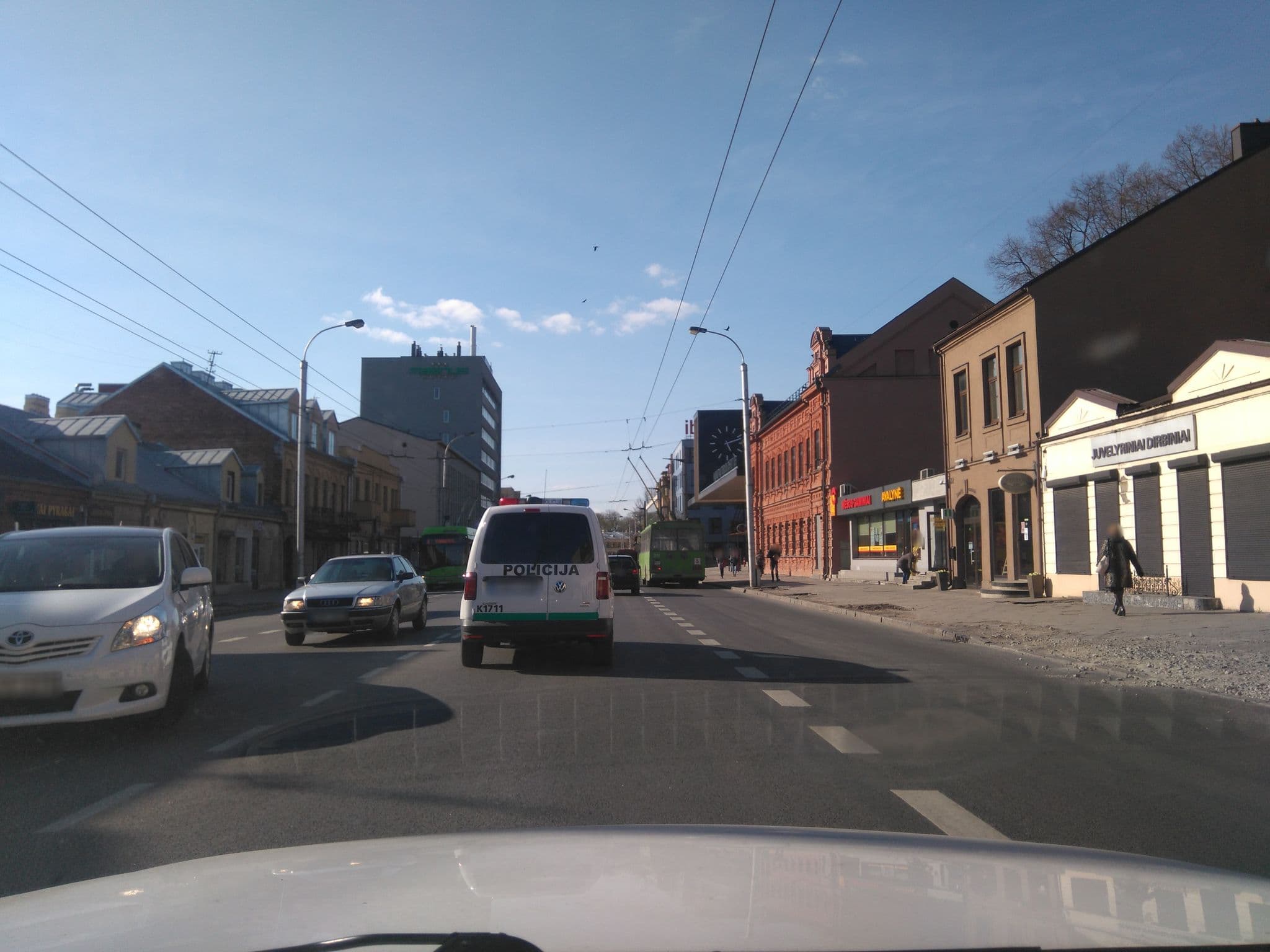 Street view near Pirklio svečių namai, Aleksotas — © mariuskarotkis (CC BY-SA · Mapillary)