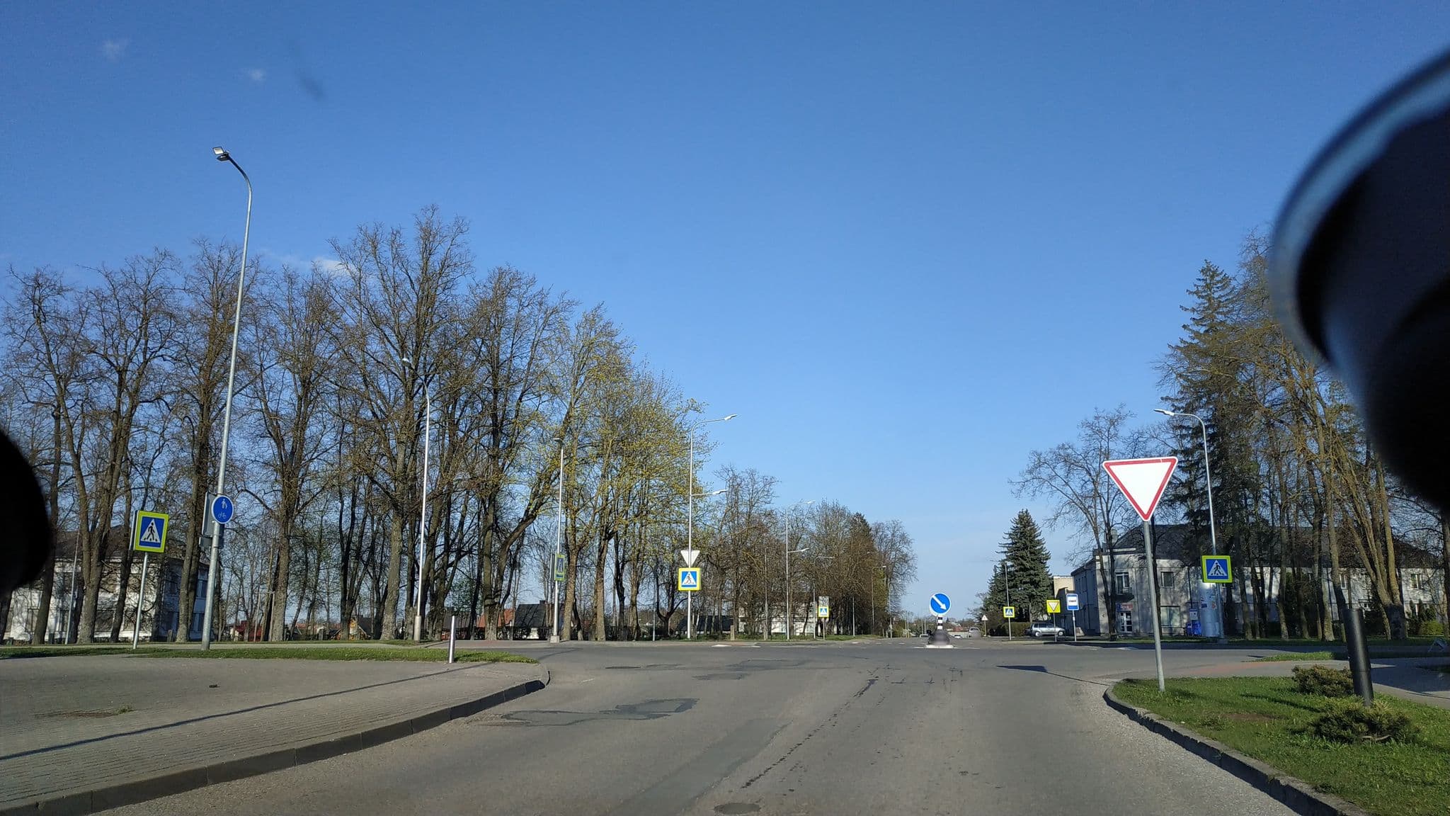 Street view near BHB Hotel, Marijampolė — © laukinisbriedis (CC BY-SA · Mapillary)