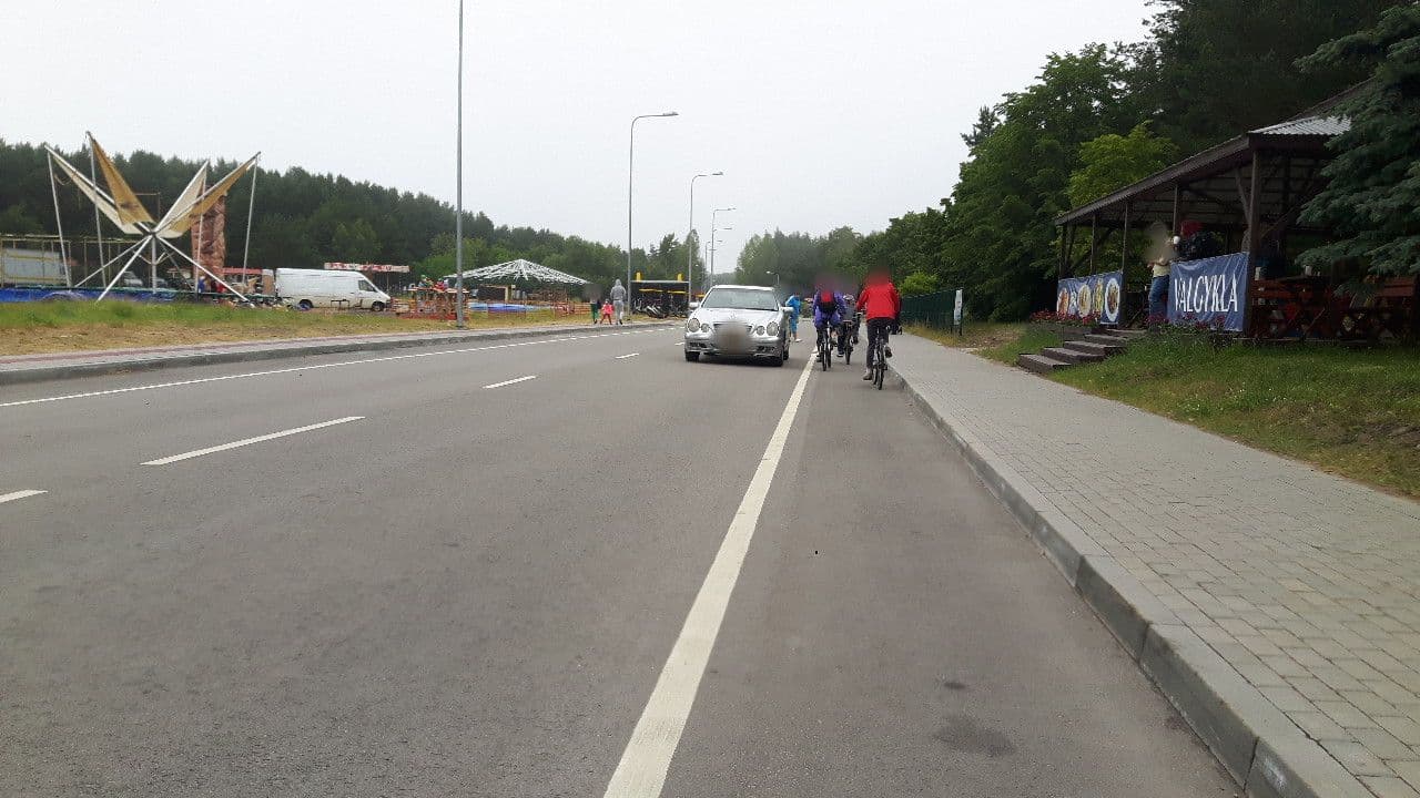 Street view near Židrojo liepsna, Šventoji — © changchun1 (CC BY-SA · Mapillary)
