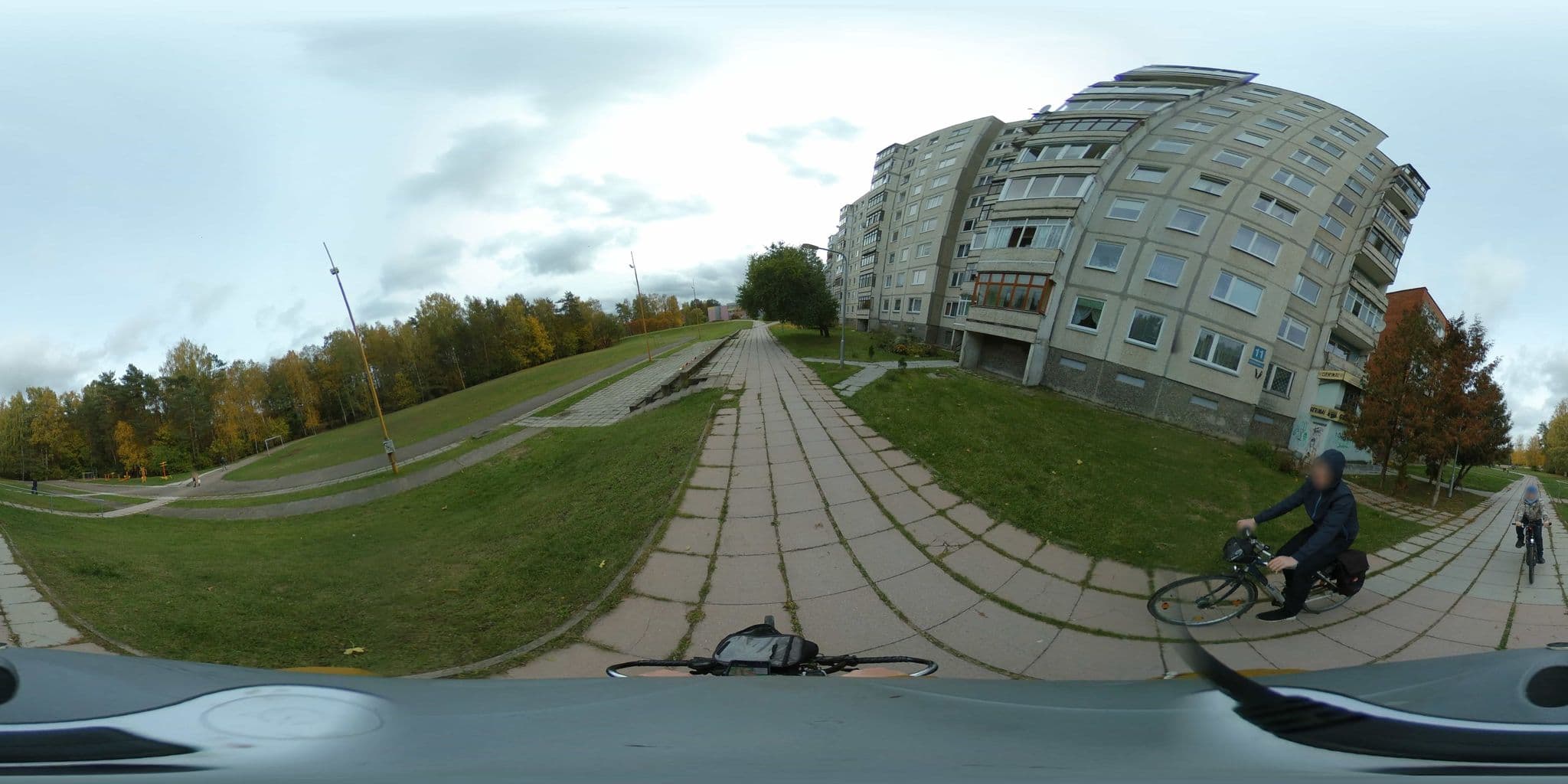 Street view near Hostel Idile, Visaginas — © kedas (CC BY-SA · Mapillary)