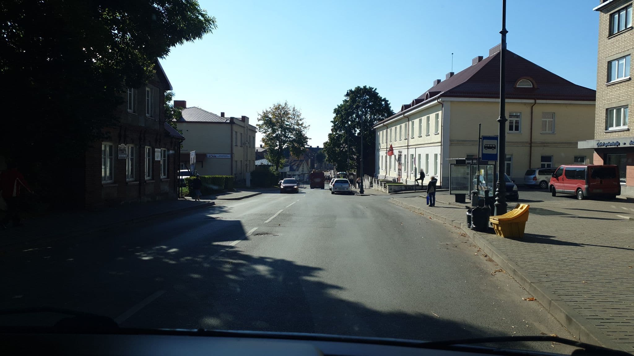 Street view near Telšių viešbutis, Telsiai — © aleksasfi (CC BY-SA · Mapillary)