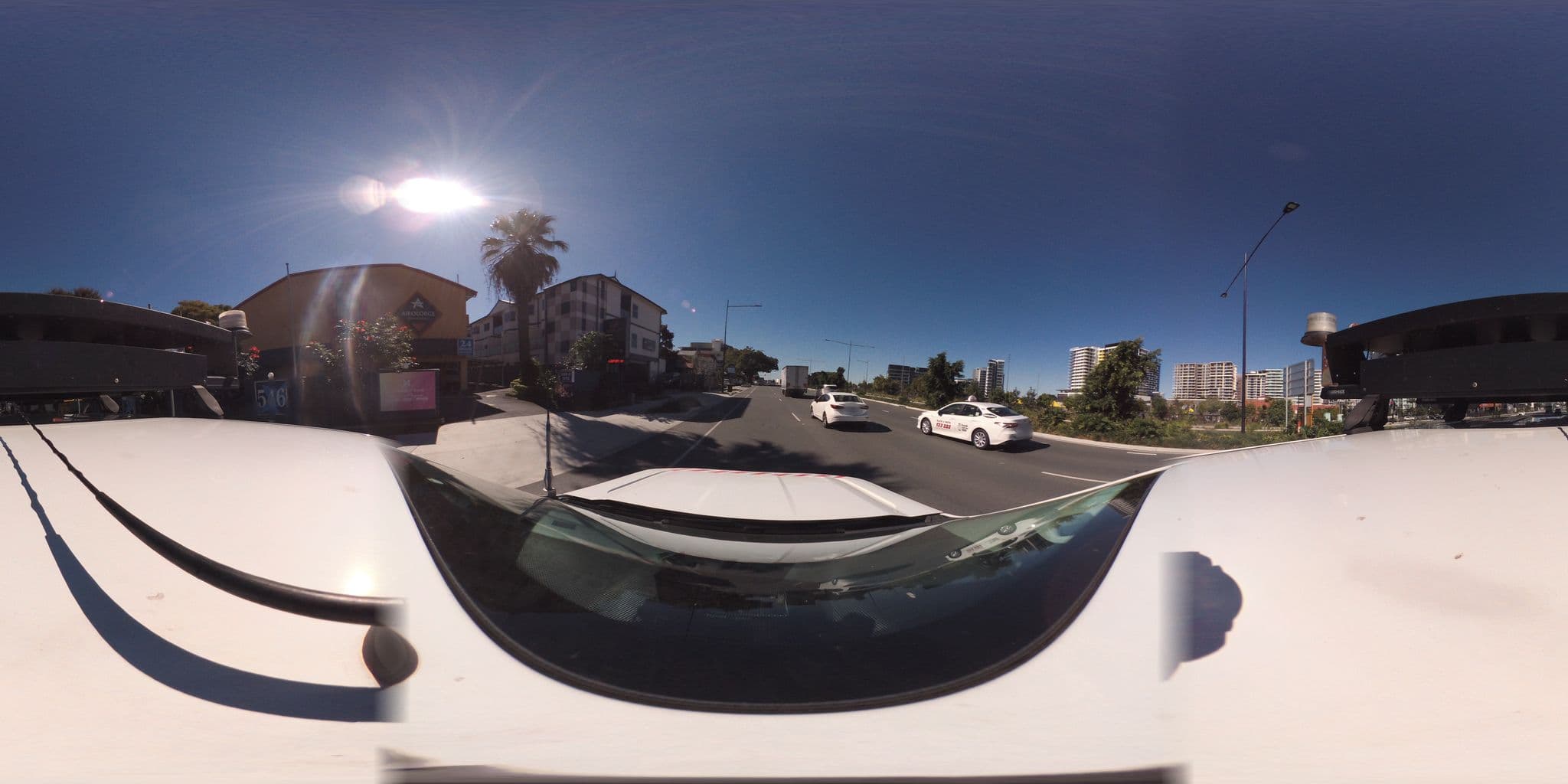 Street view near Airport International Motel Brisbane, Ascot — © bccamsurvey (CC BY-SA · Mapillary)